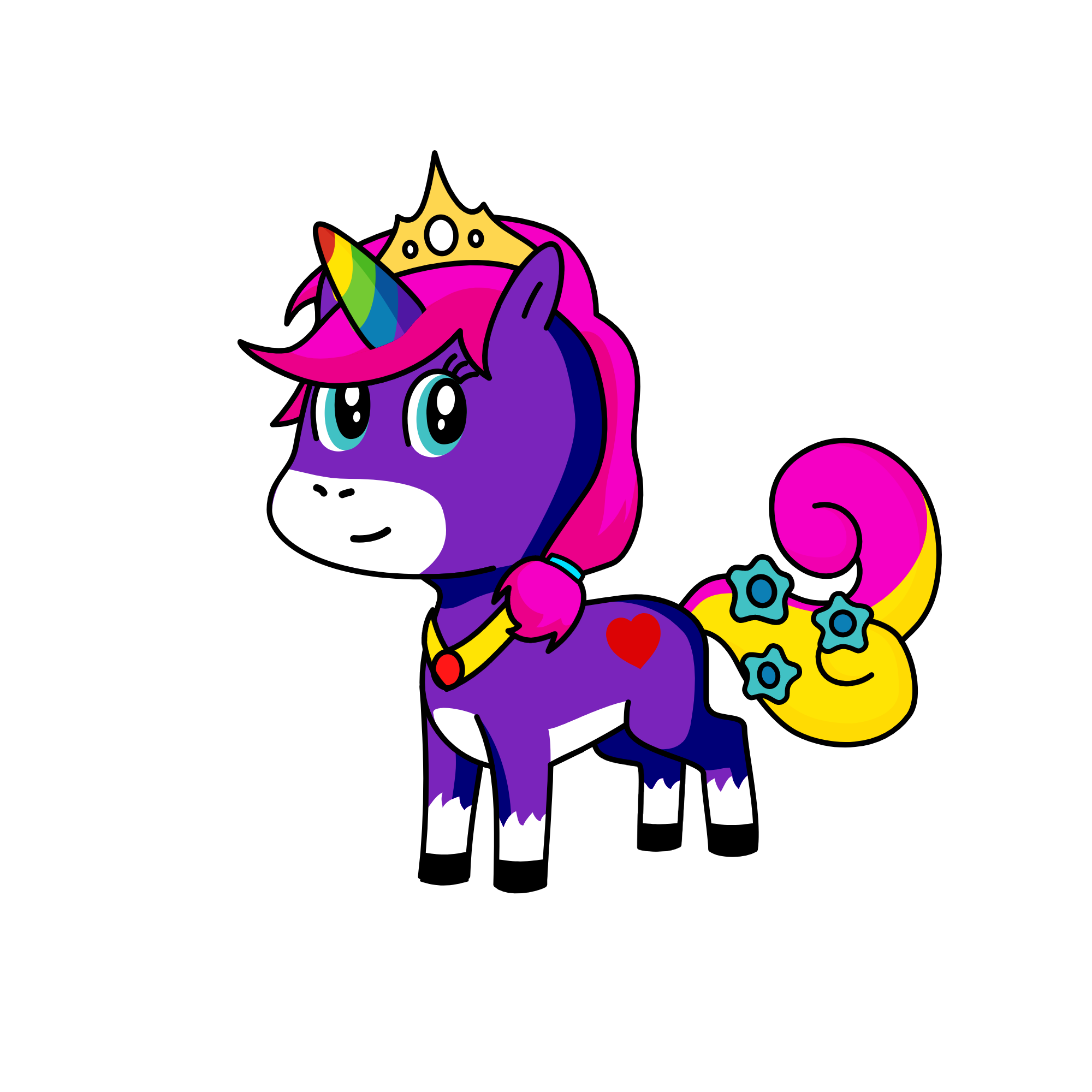 Lovely, the unicorn