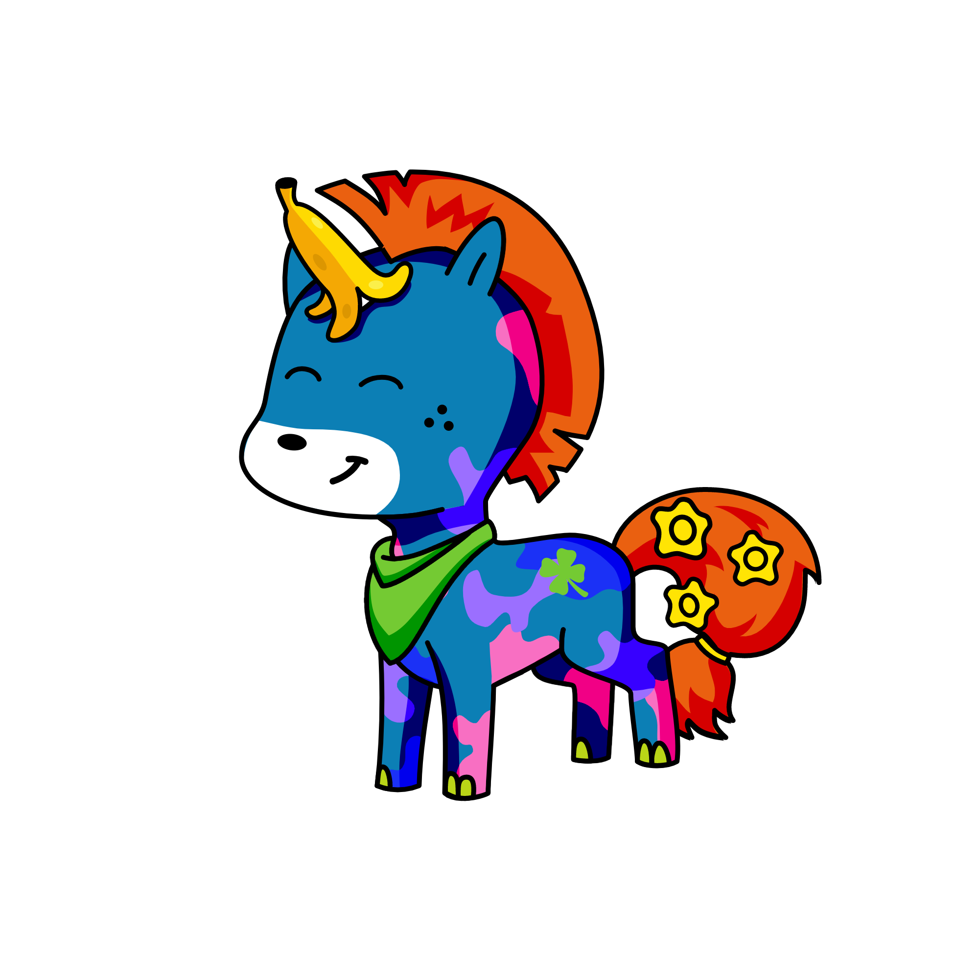 Foodie, the unicorn