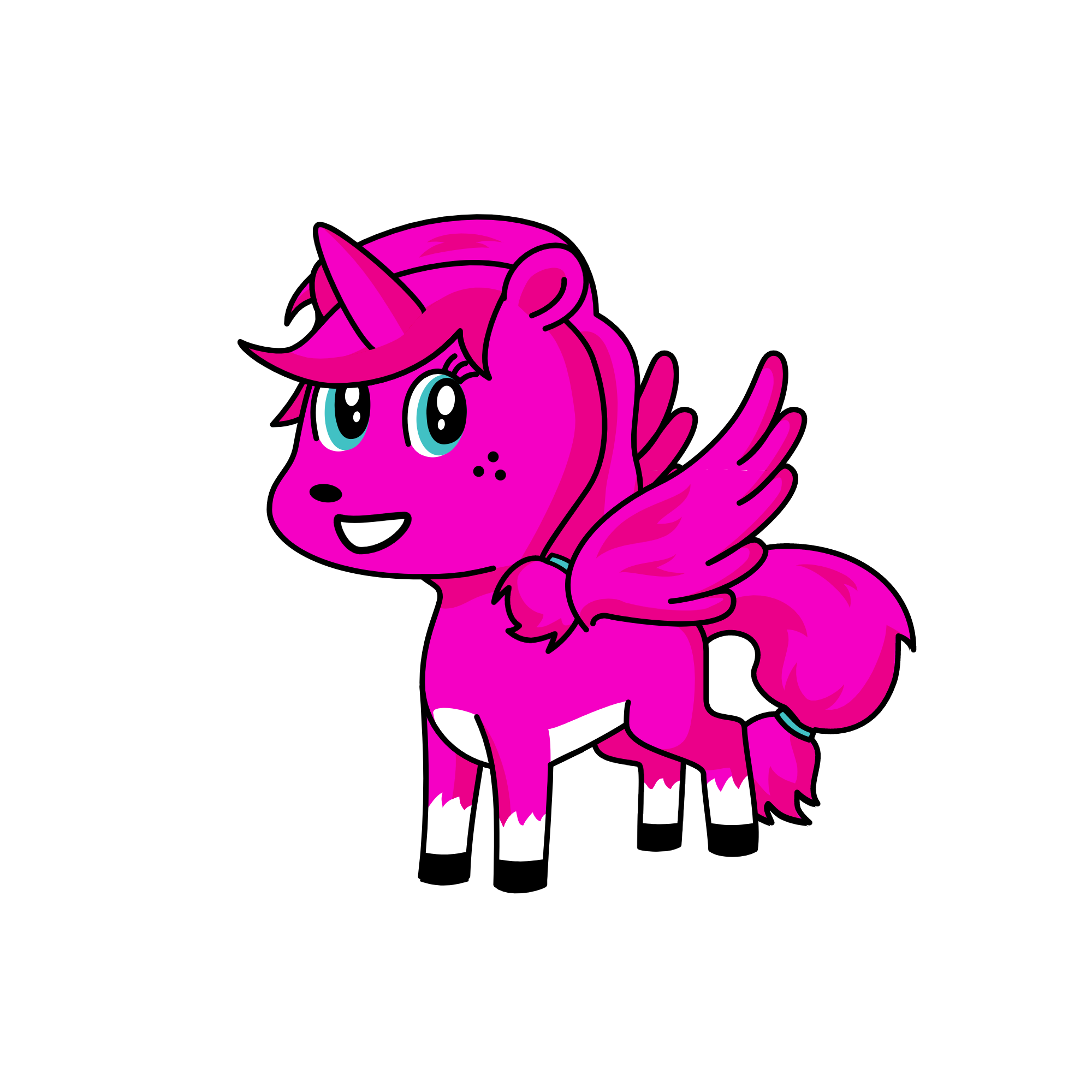 pink stinks, the unicorn