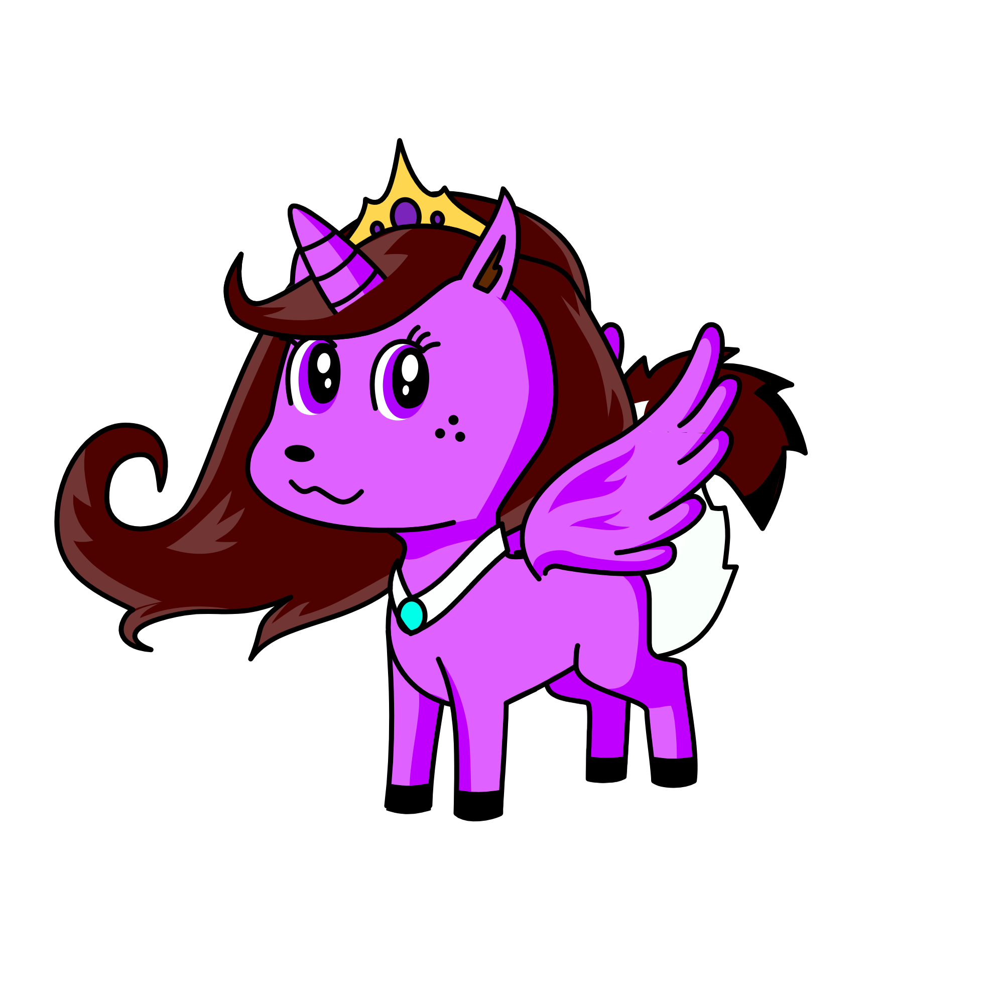Princess Twilight Sparkle, the unicorn