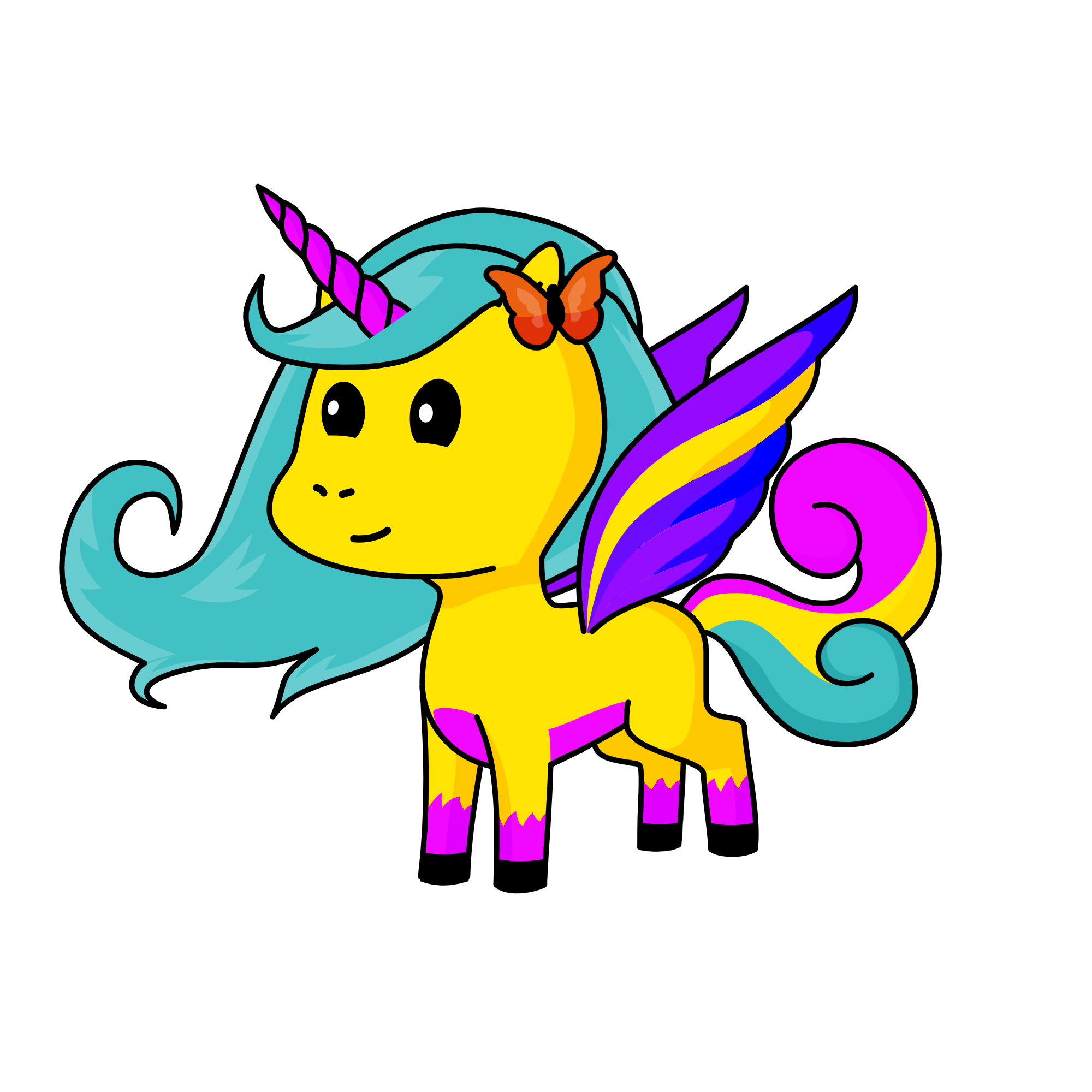 Sweet bella, the unicorn