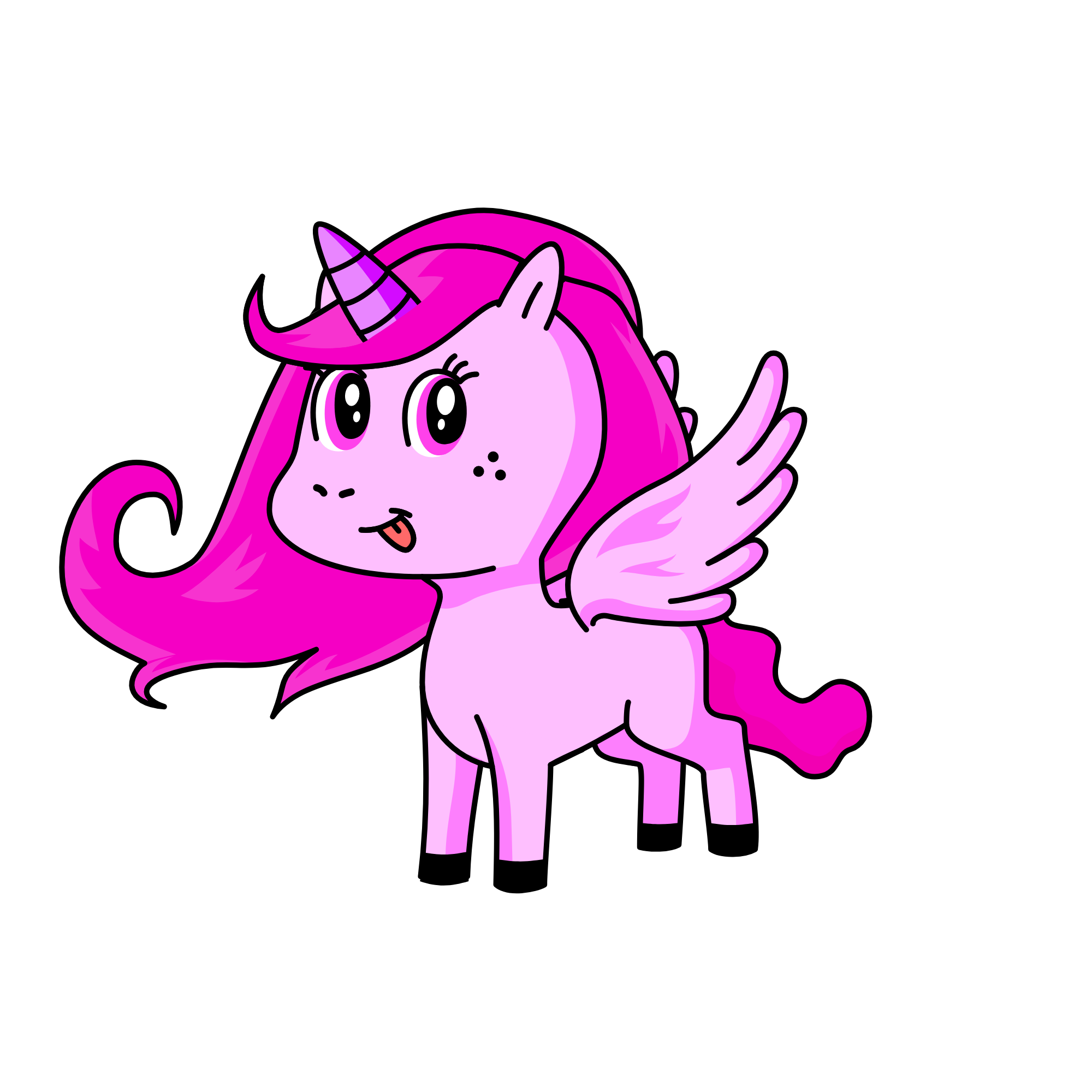 FUNNY PINKIE PIE, the unicorn