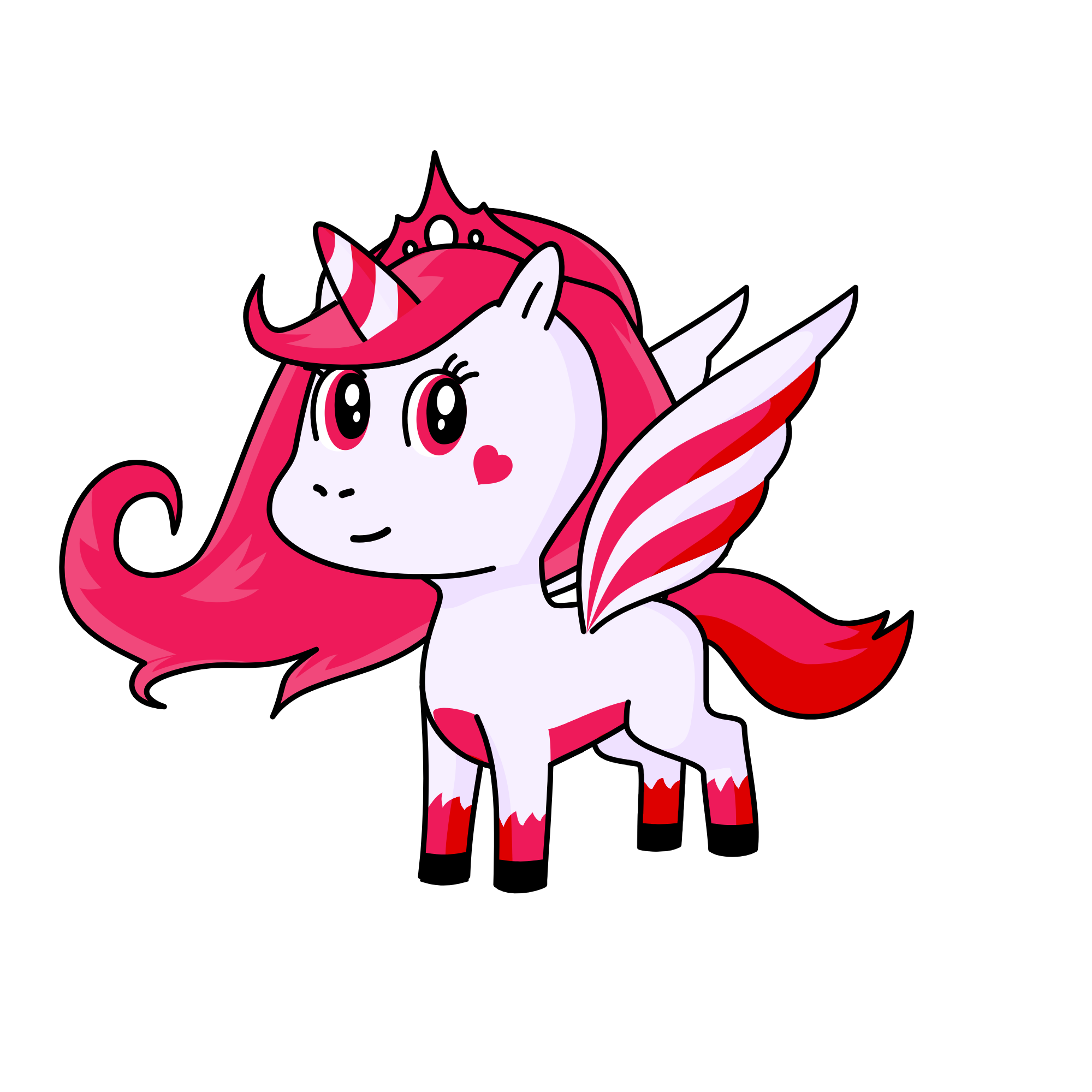 Candy Cane , the unicorn