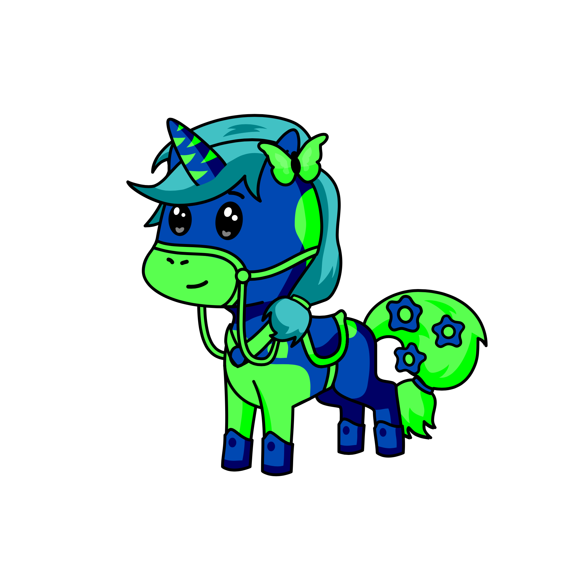 Luna, the unicorn