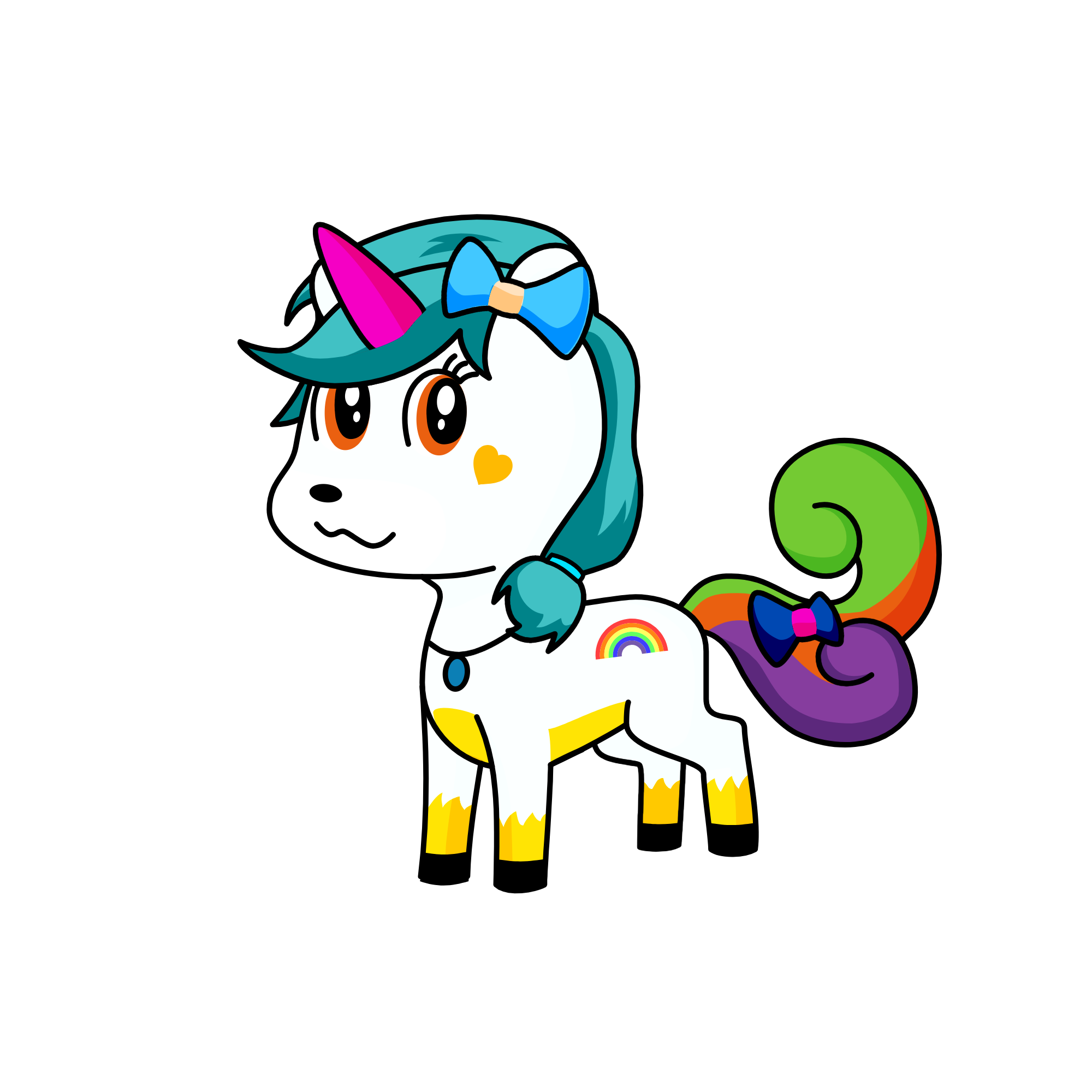 Emily, the unicorn