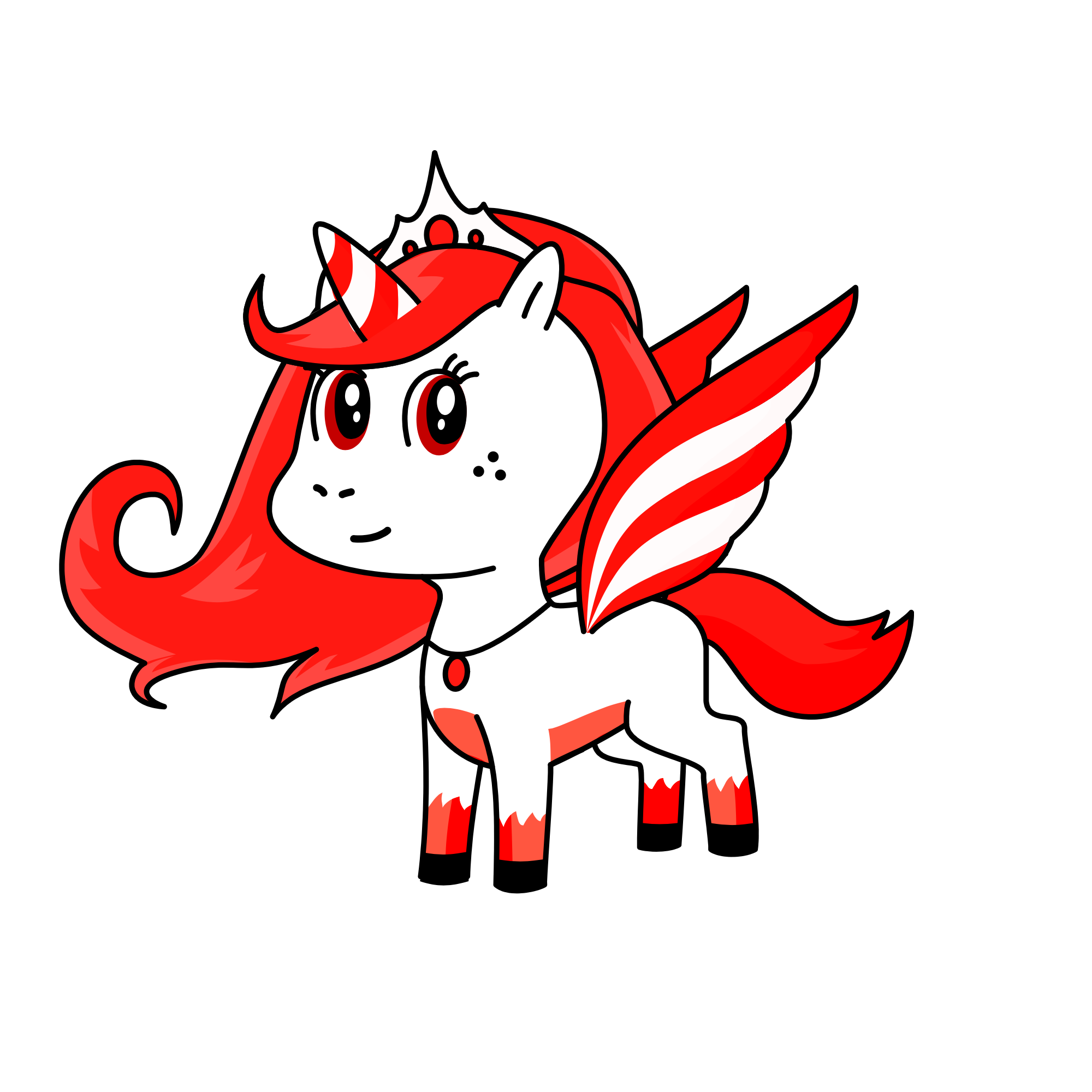 Candy Corn, the unicorn