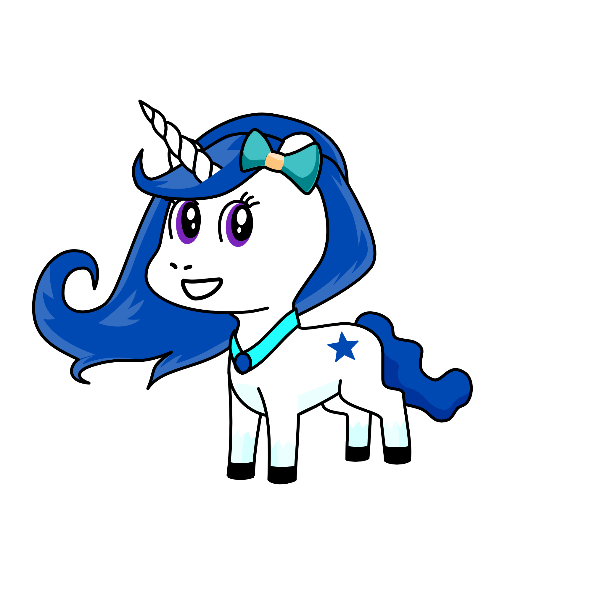 Luna, the unicorn