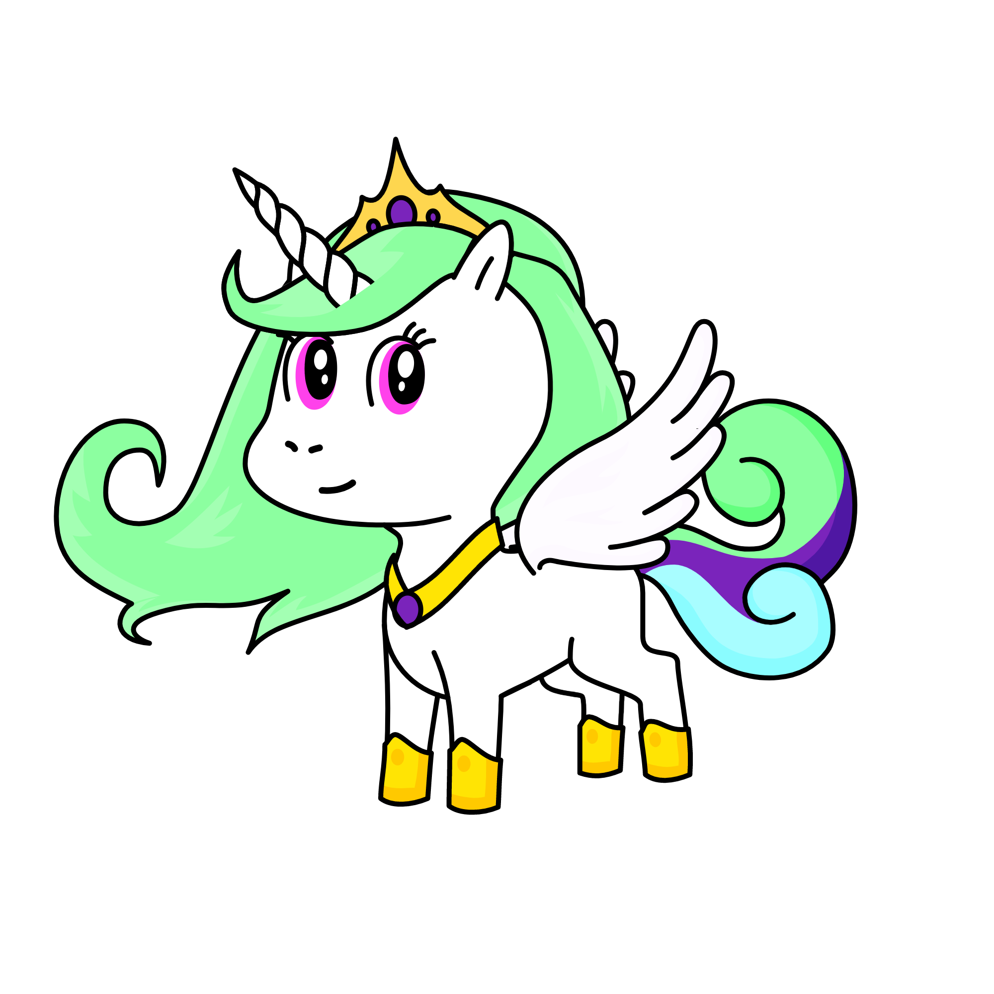 Celes, the unicorn