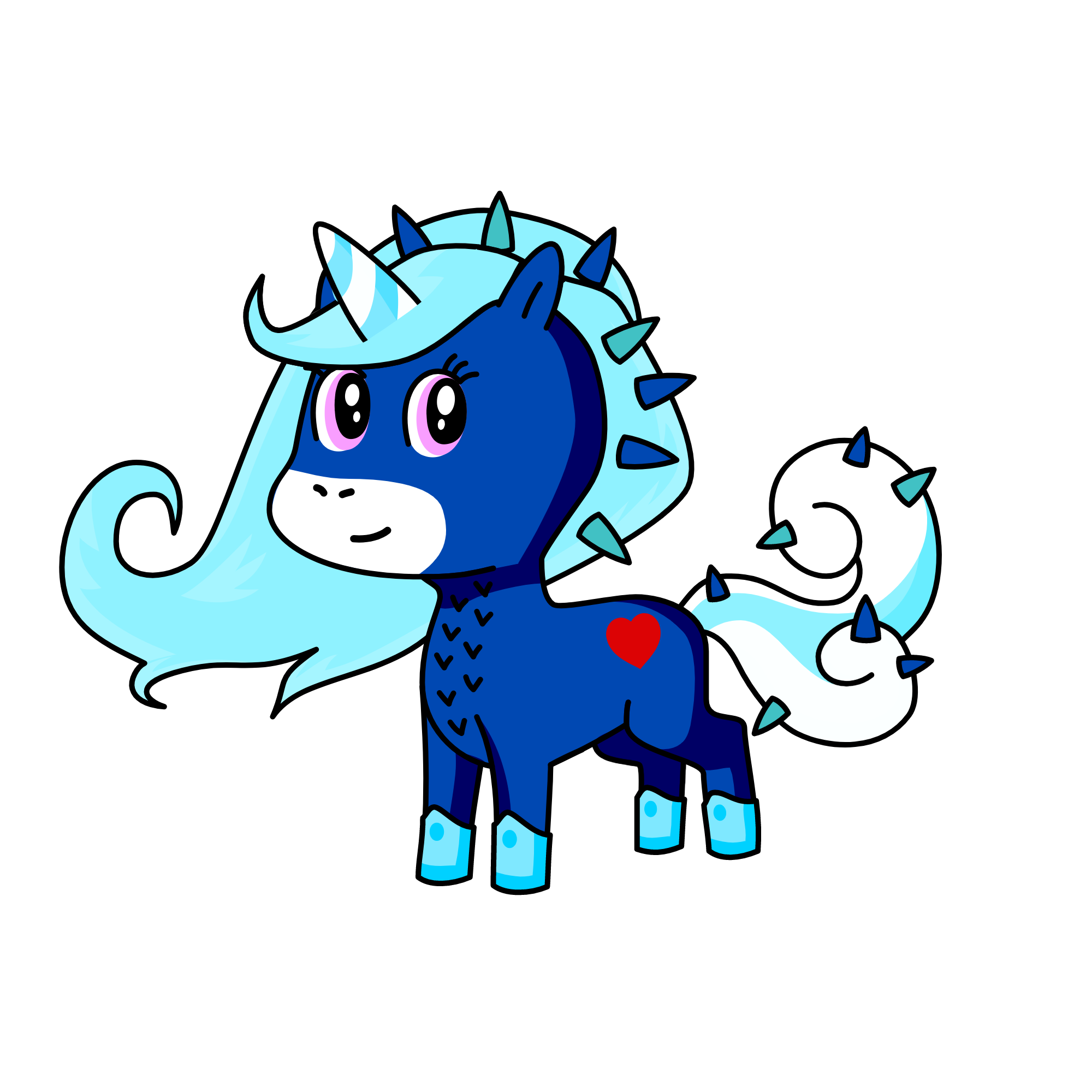 luna, the unicorn