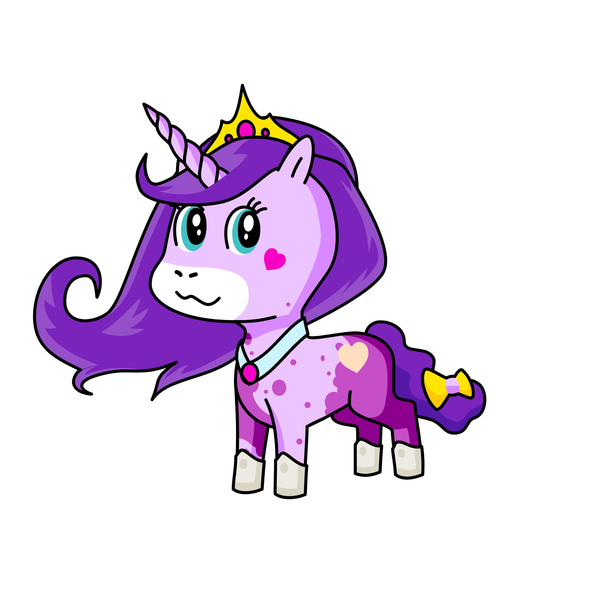 Luna, the unicorn