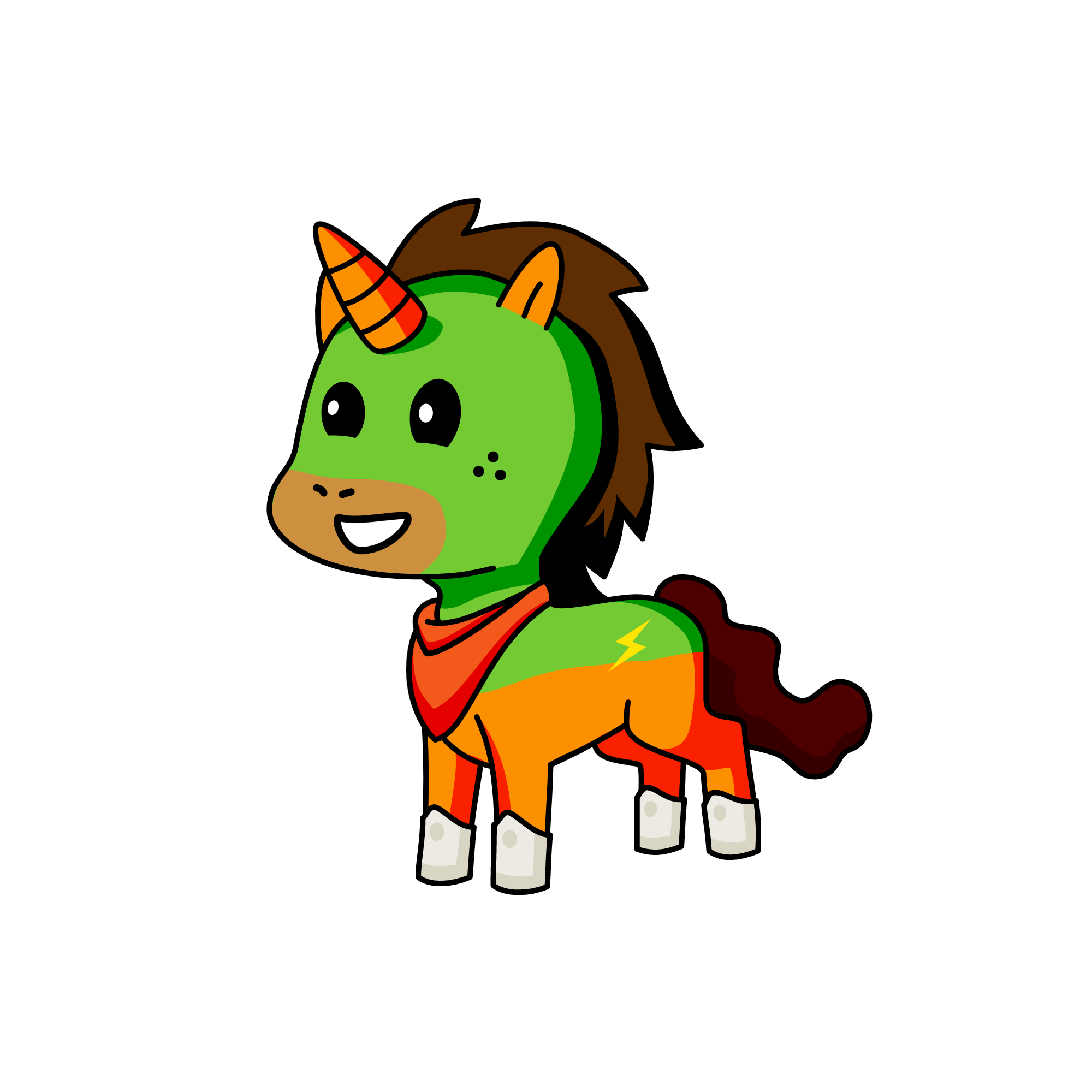 Rocky, the unicorn