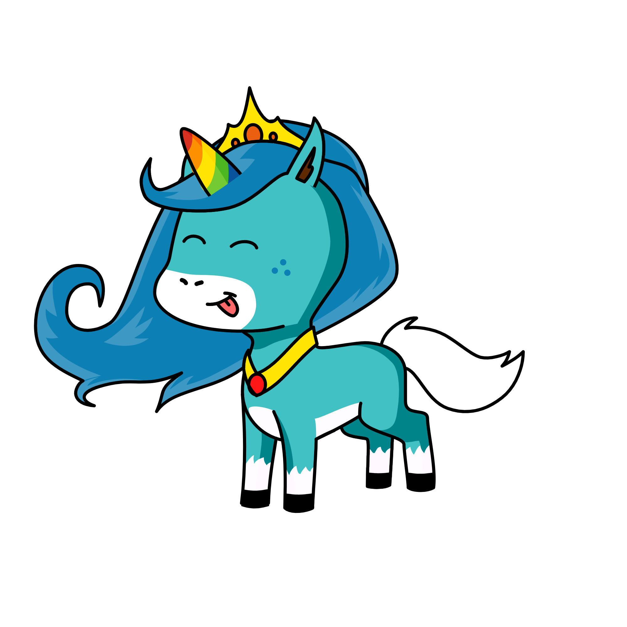 Majestia, the unicorn