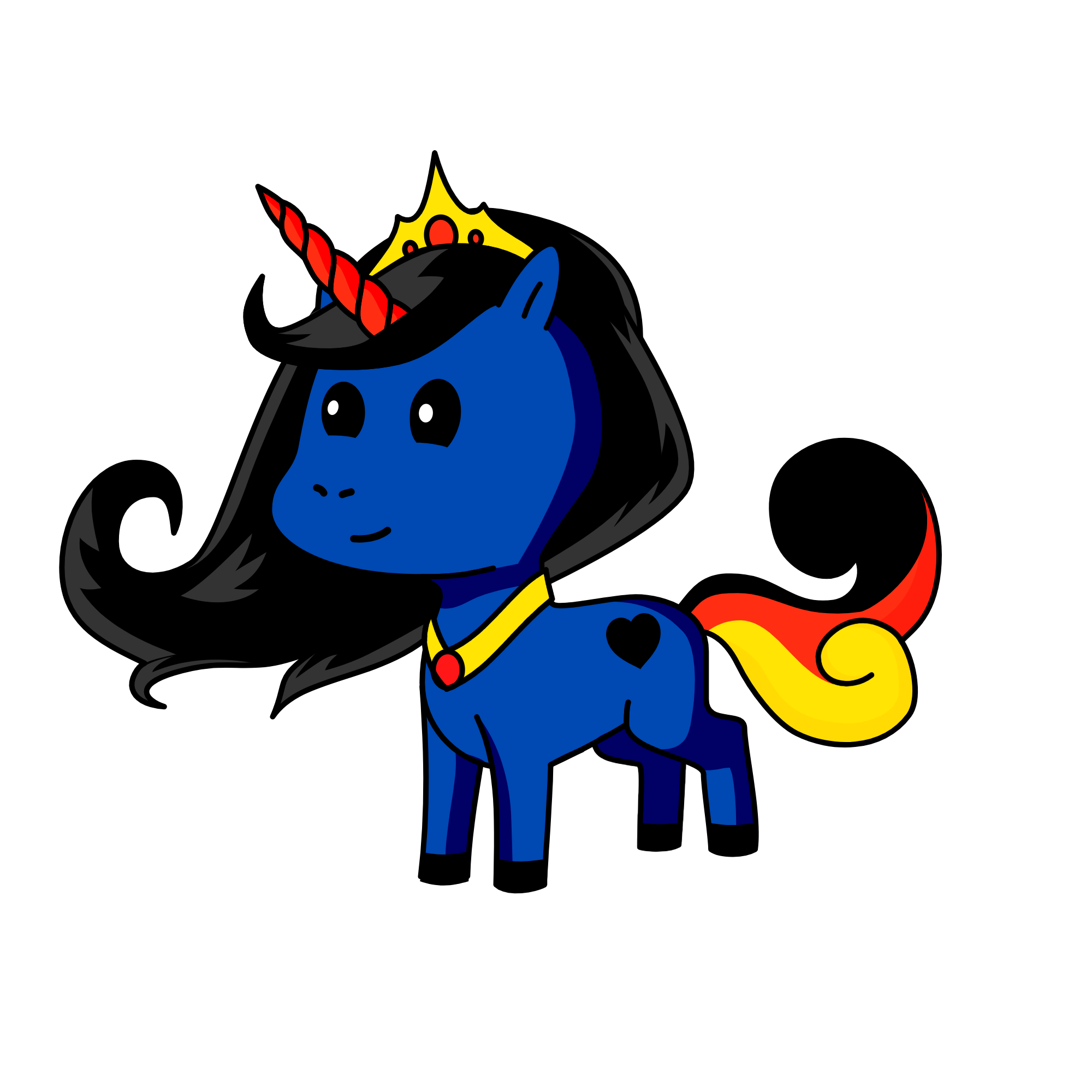 Evie Queen, the unicorn