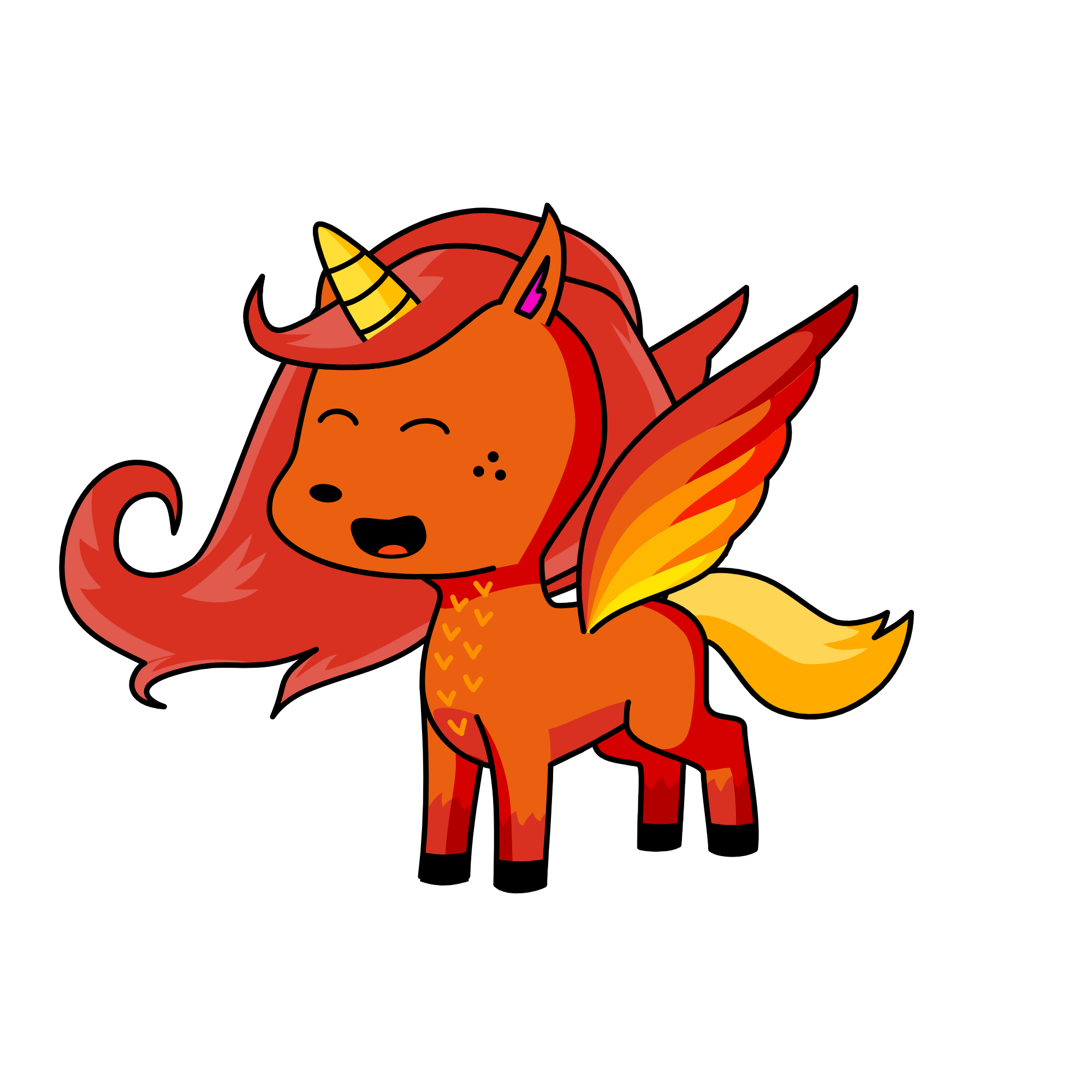 moxy the foxicorn, the unicorn