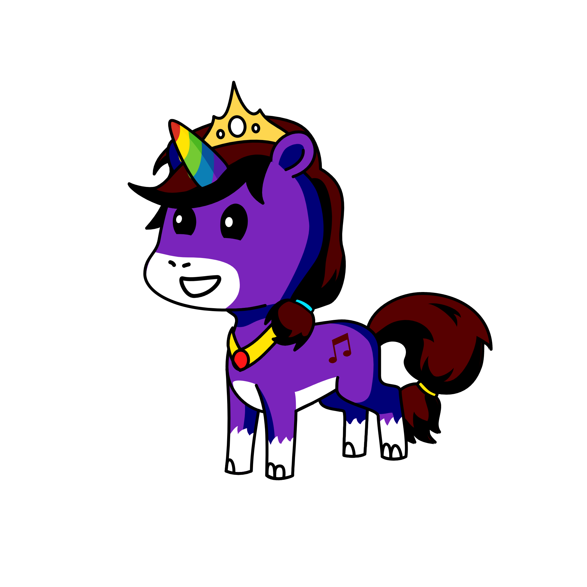 melody, the unicorn