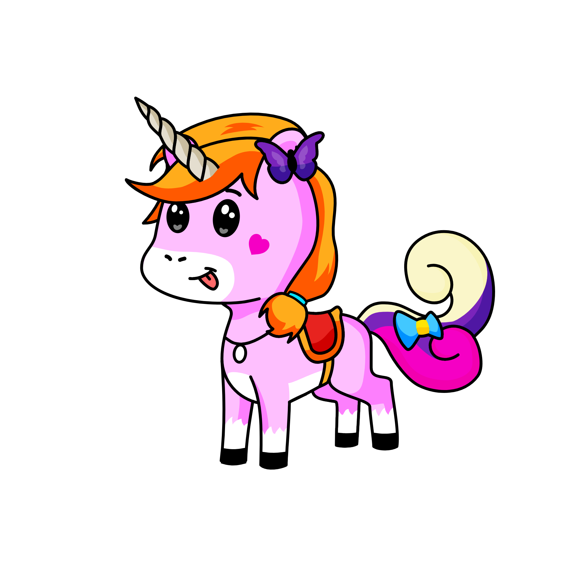 Snowy, the unicorn