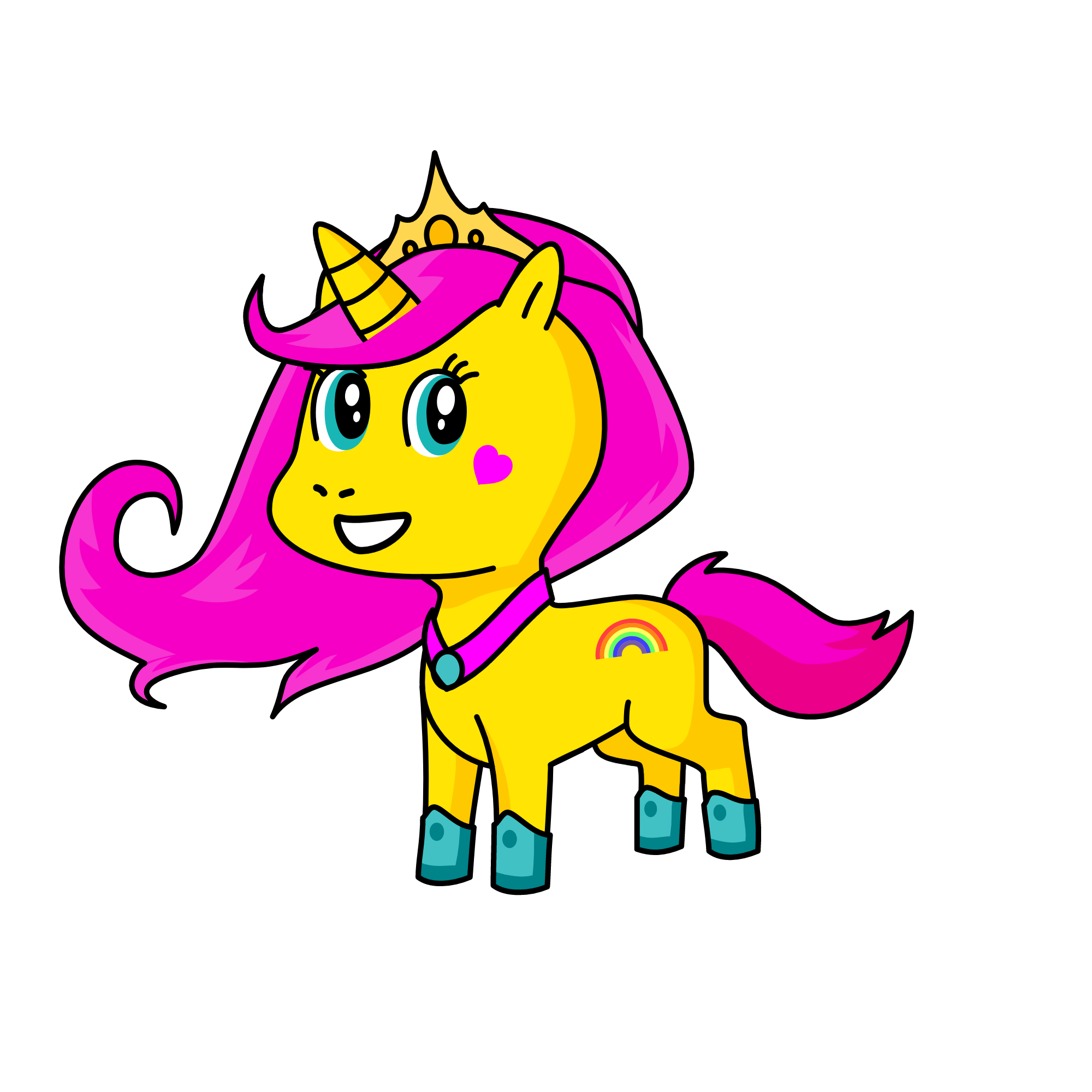 Camilia, the unicorn
