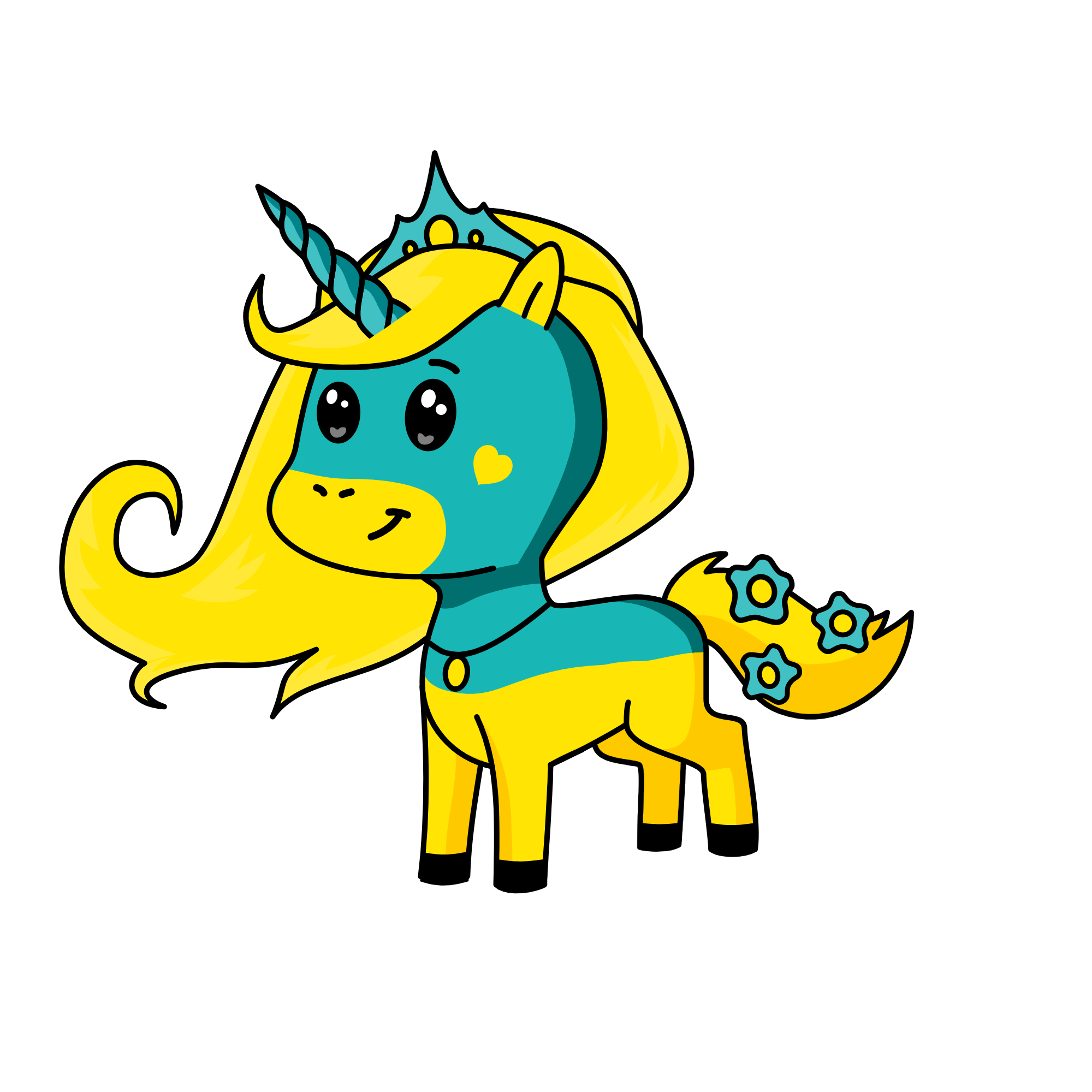 Angelina, the unicorn