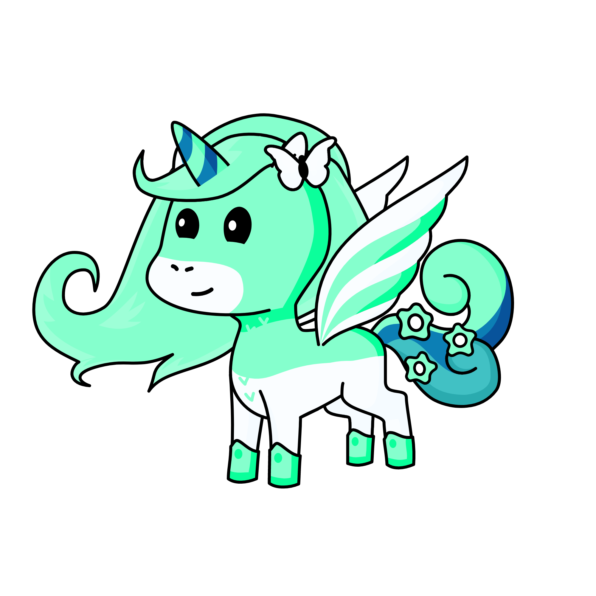filly, the unicorn