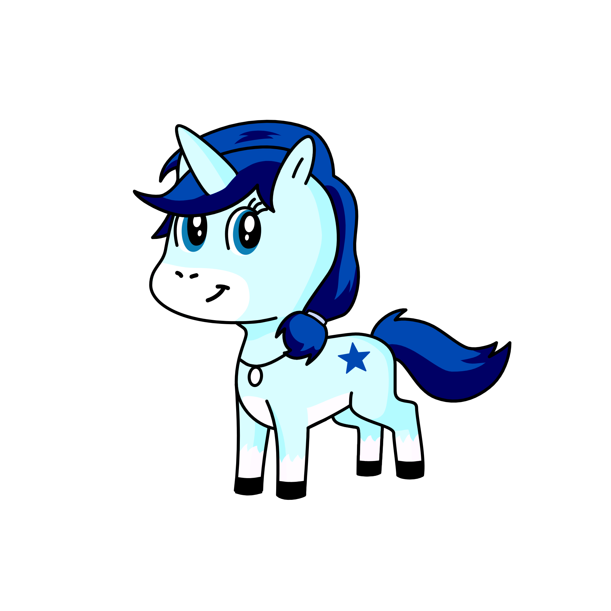 Icy, the unicorn