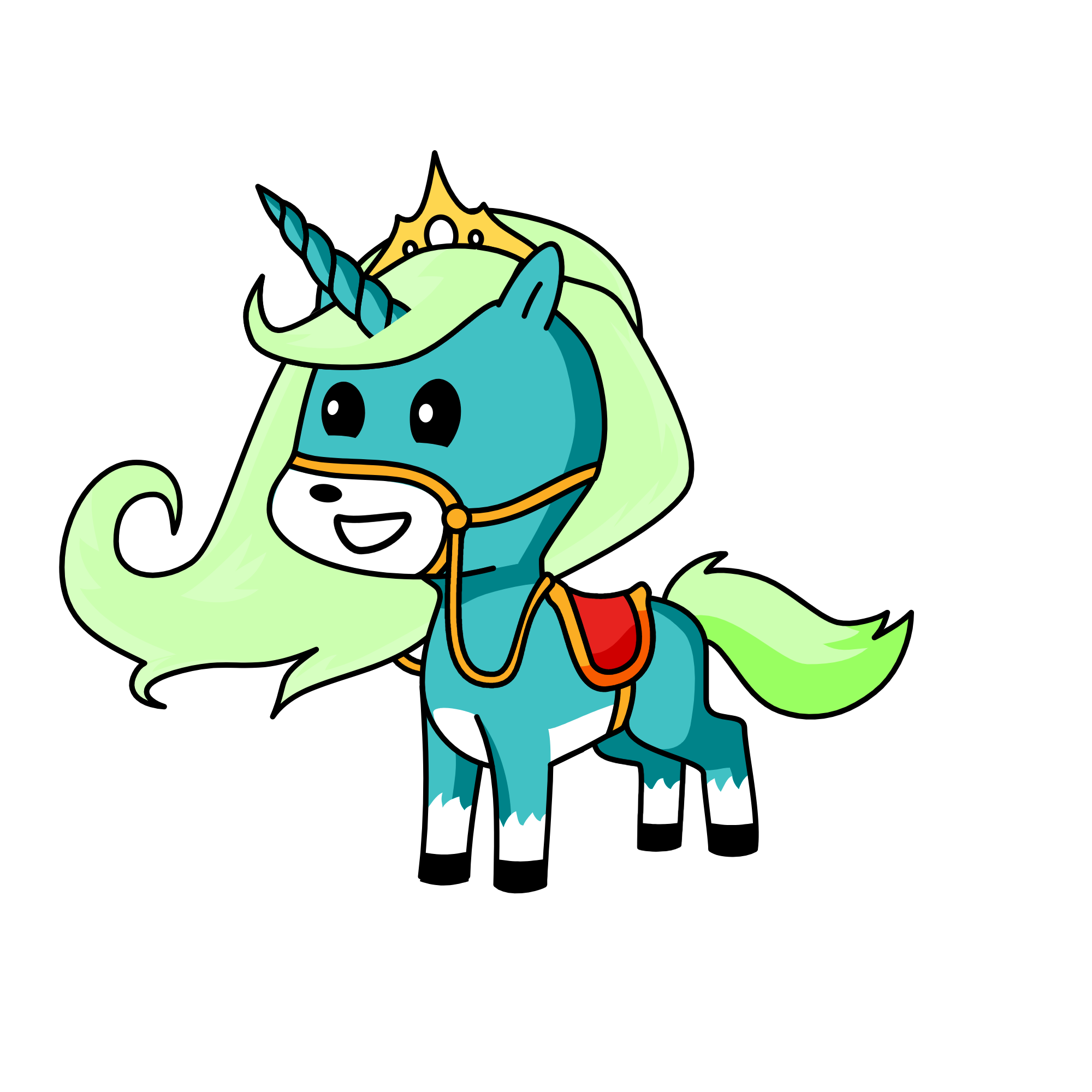 Cinnamon, the unicorn