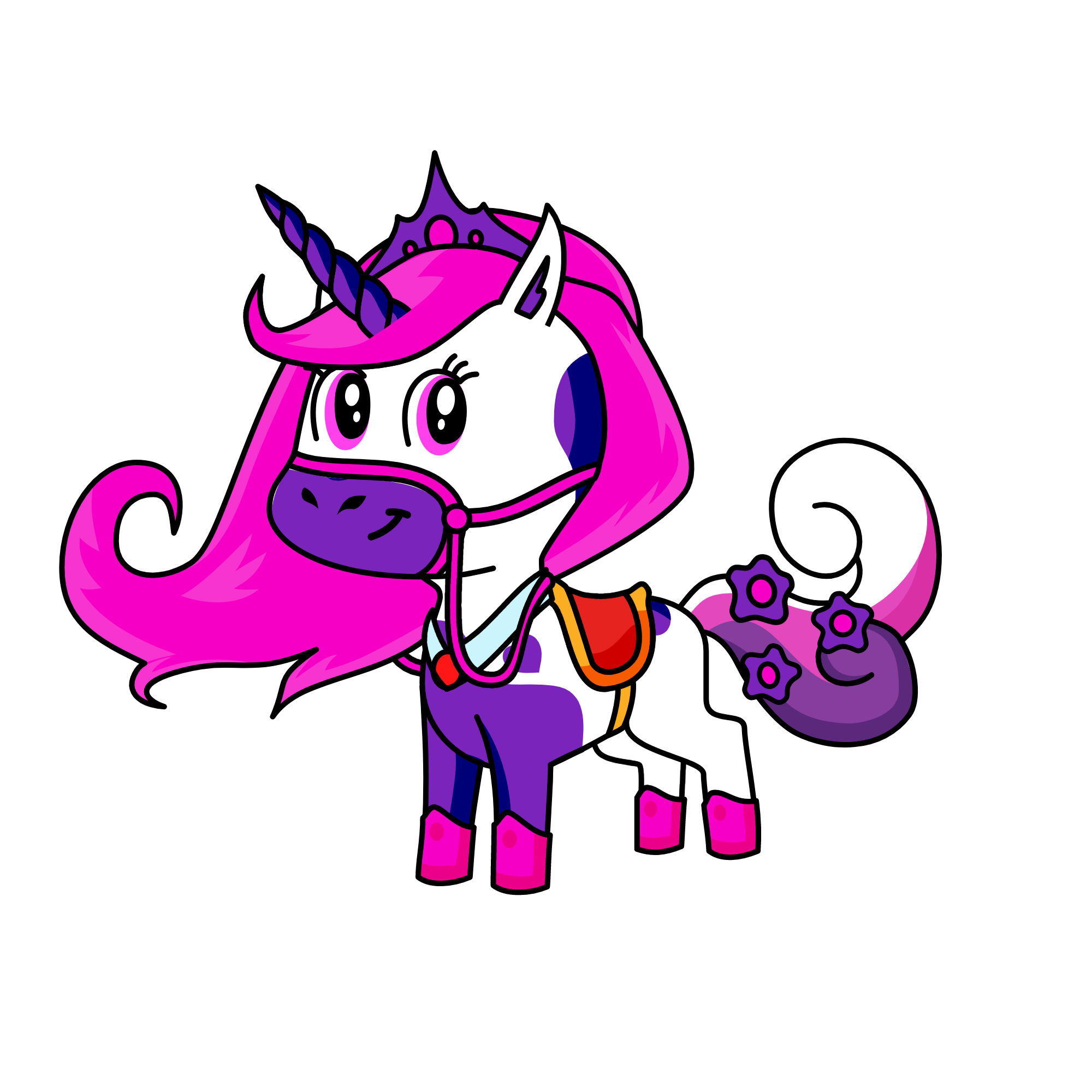 Cuty, the unicorn