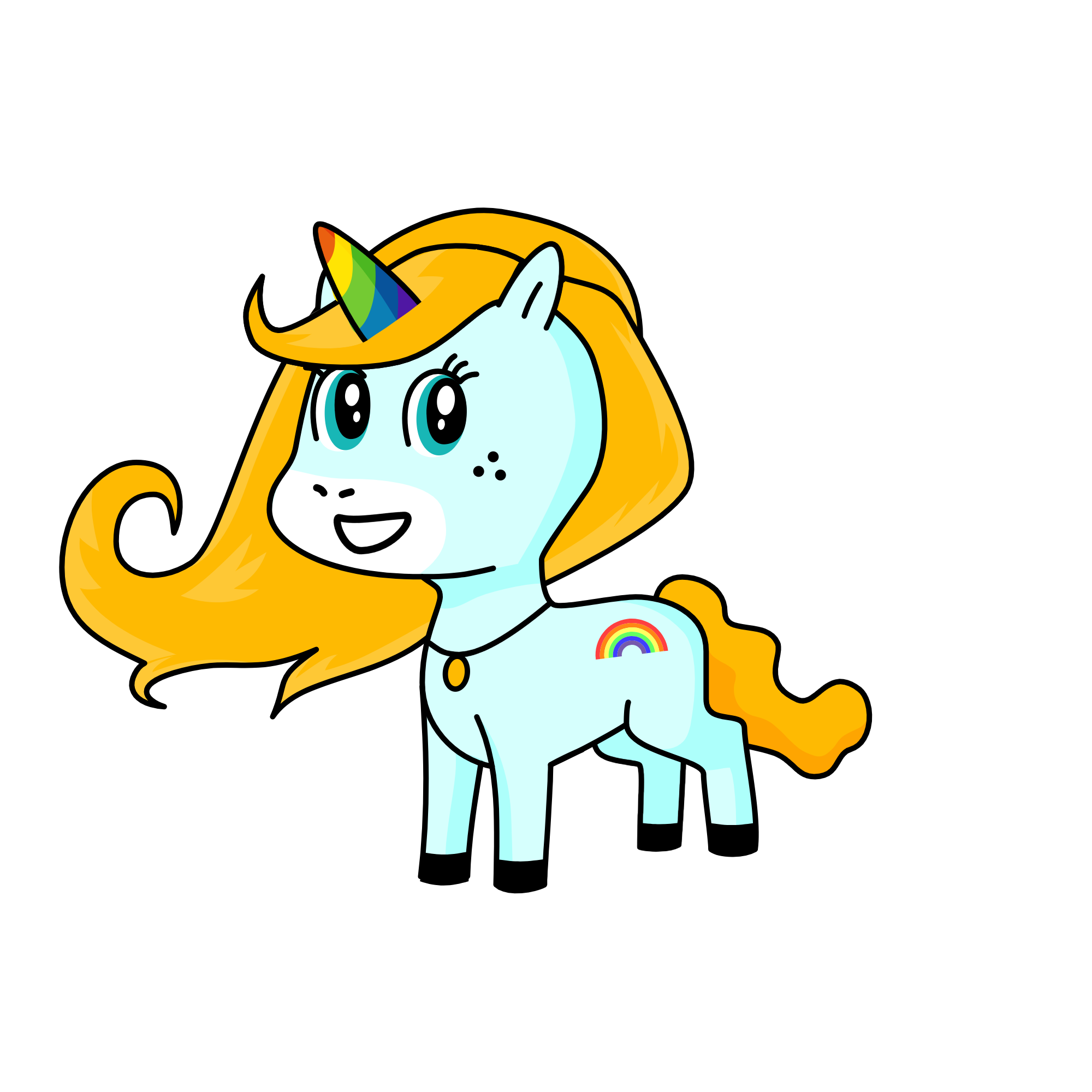 Sunny, the unicorn