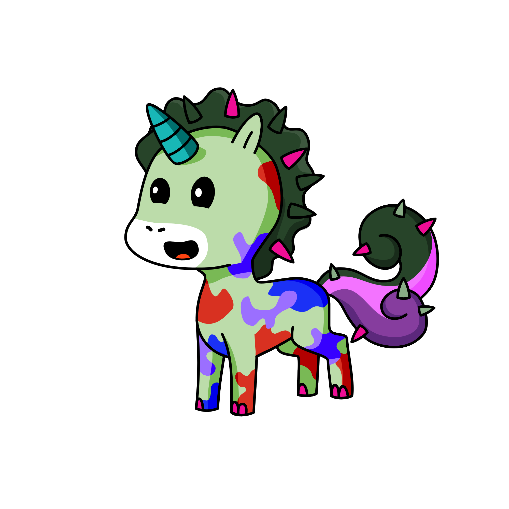 mui!@spashy, the unicorn