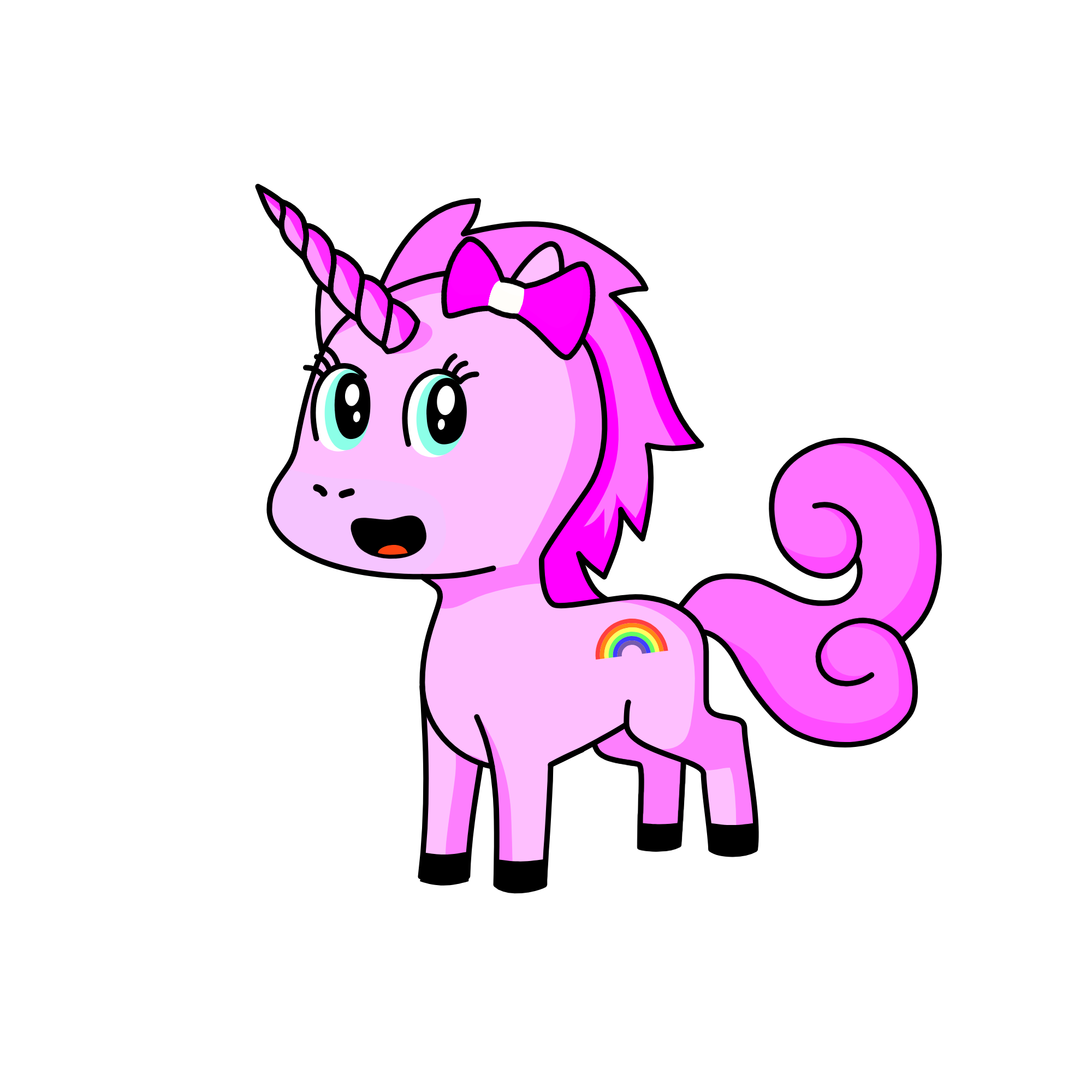 Pinkie Pie, the unicorn