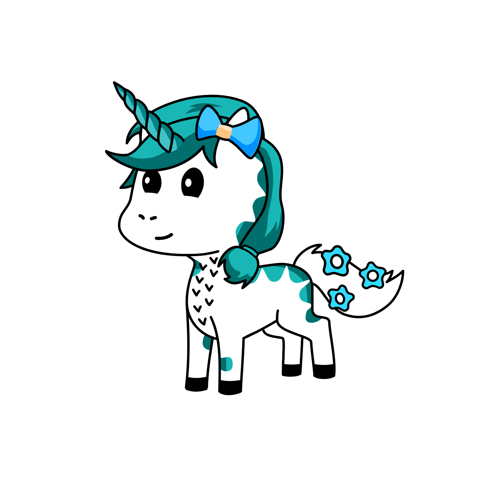 Wintersparkle, the unicorn
