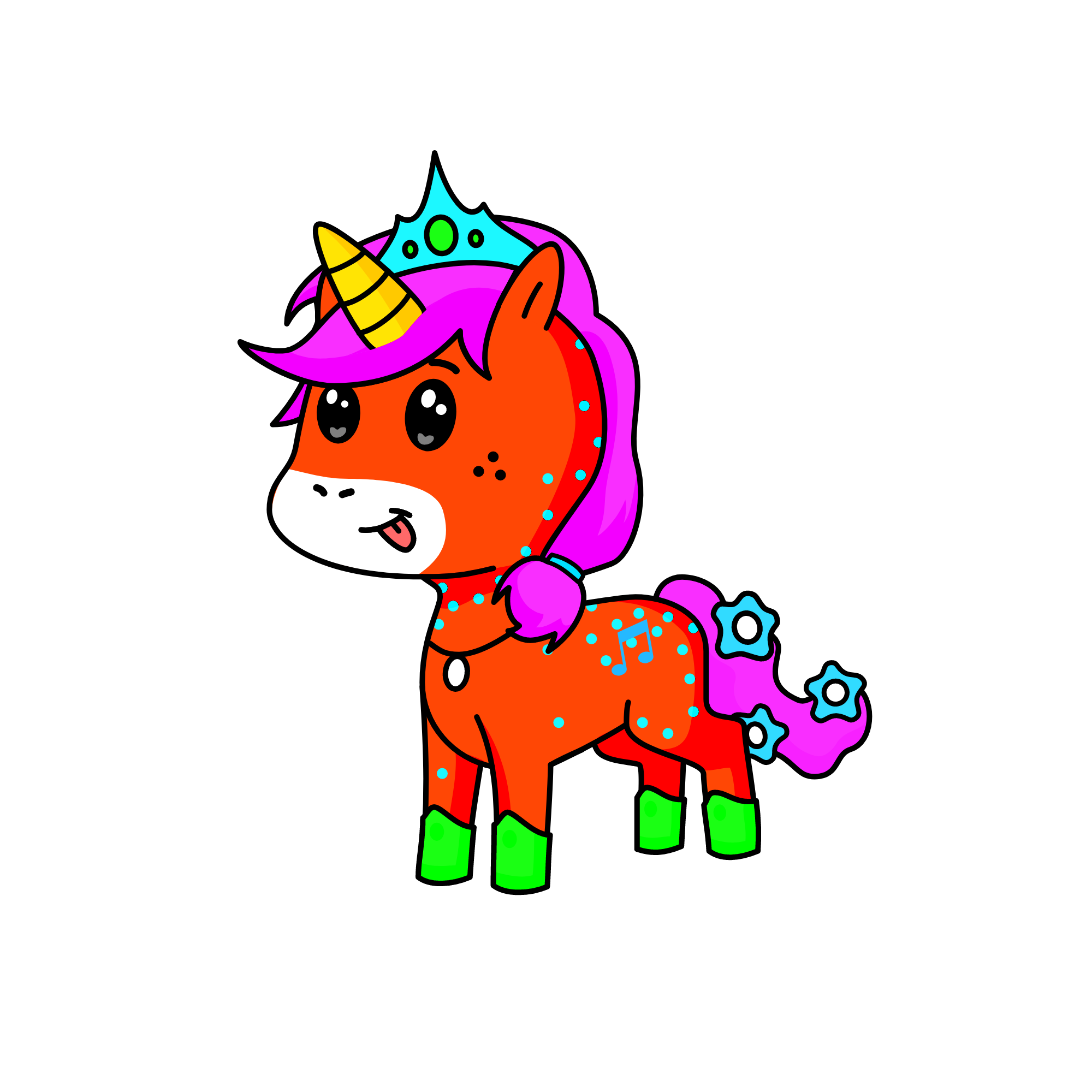 Anna bilece, the unicorn