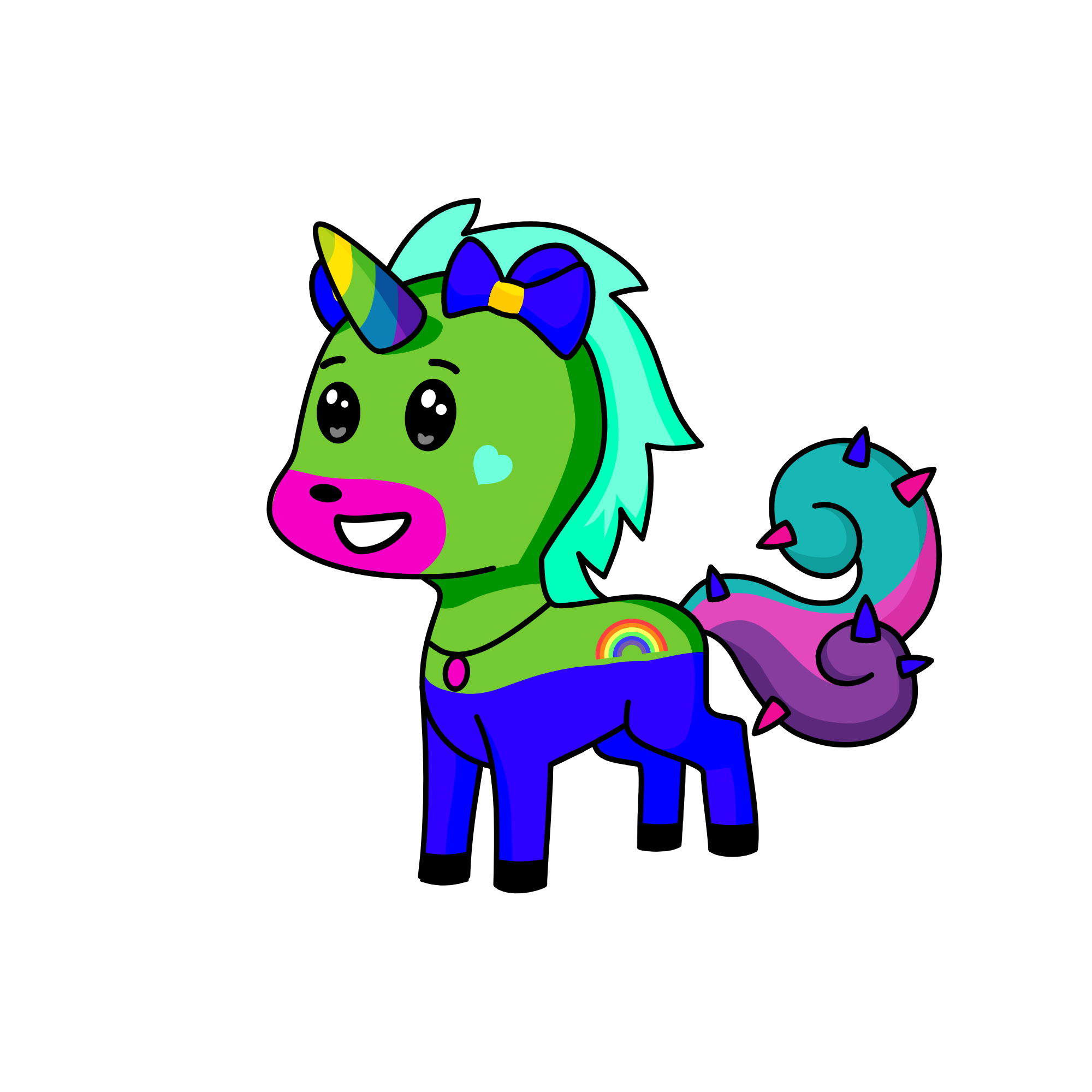 DANTDM, the unicorn