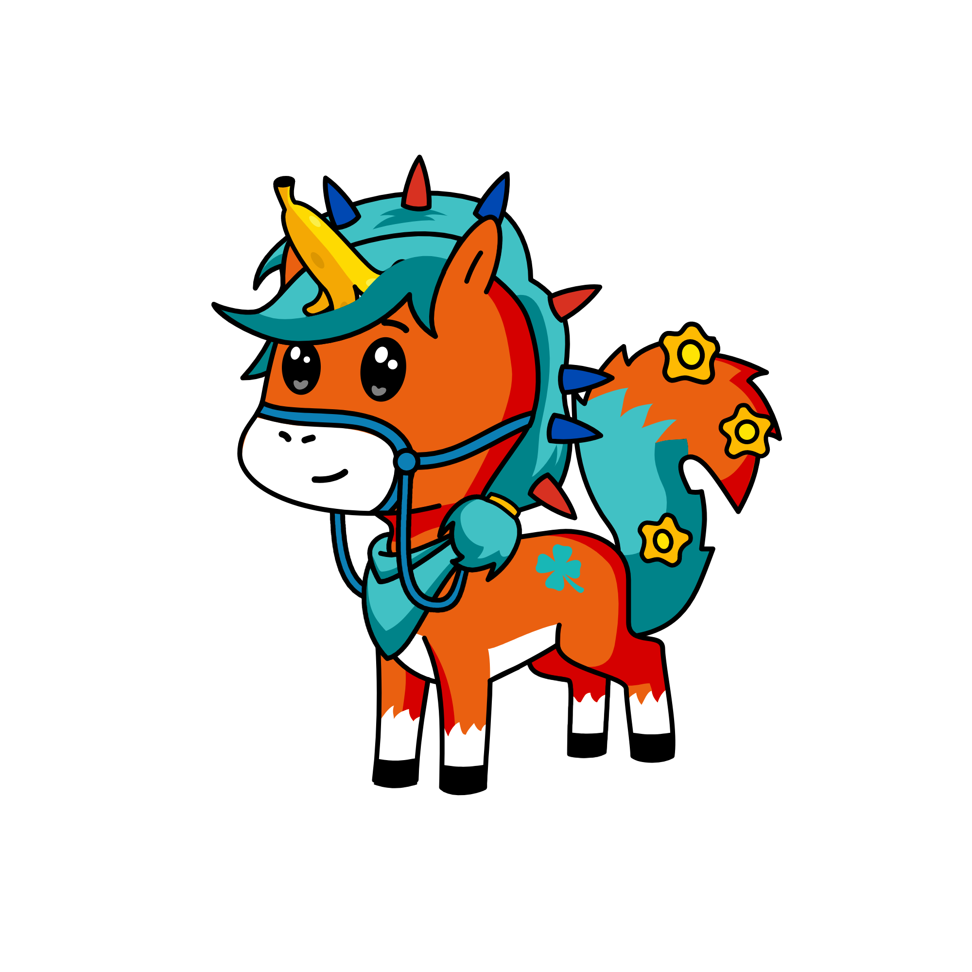 Foo Cozy Pupwing, the unicorn