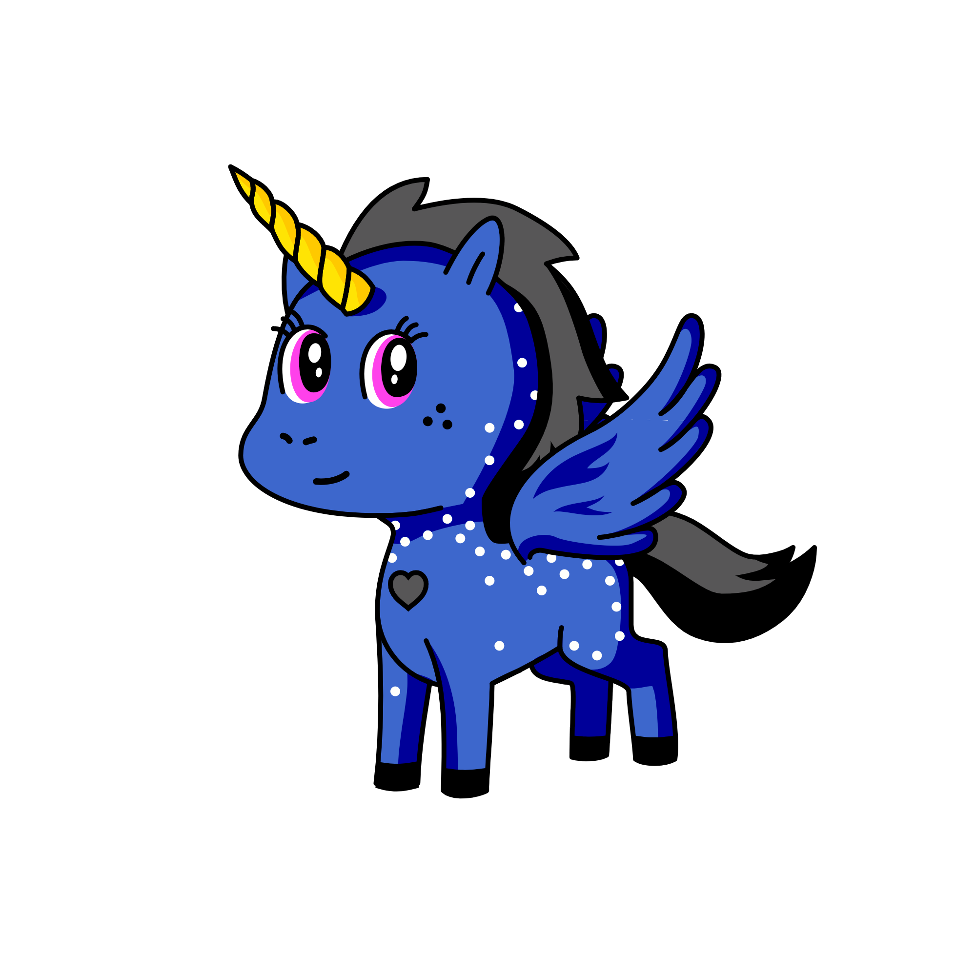 moon, the unicorn