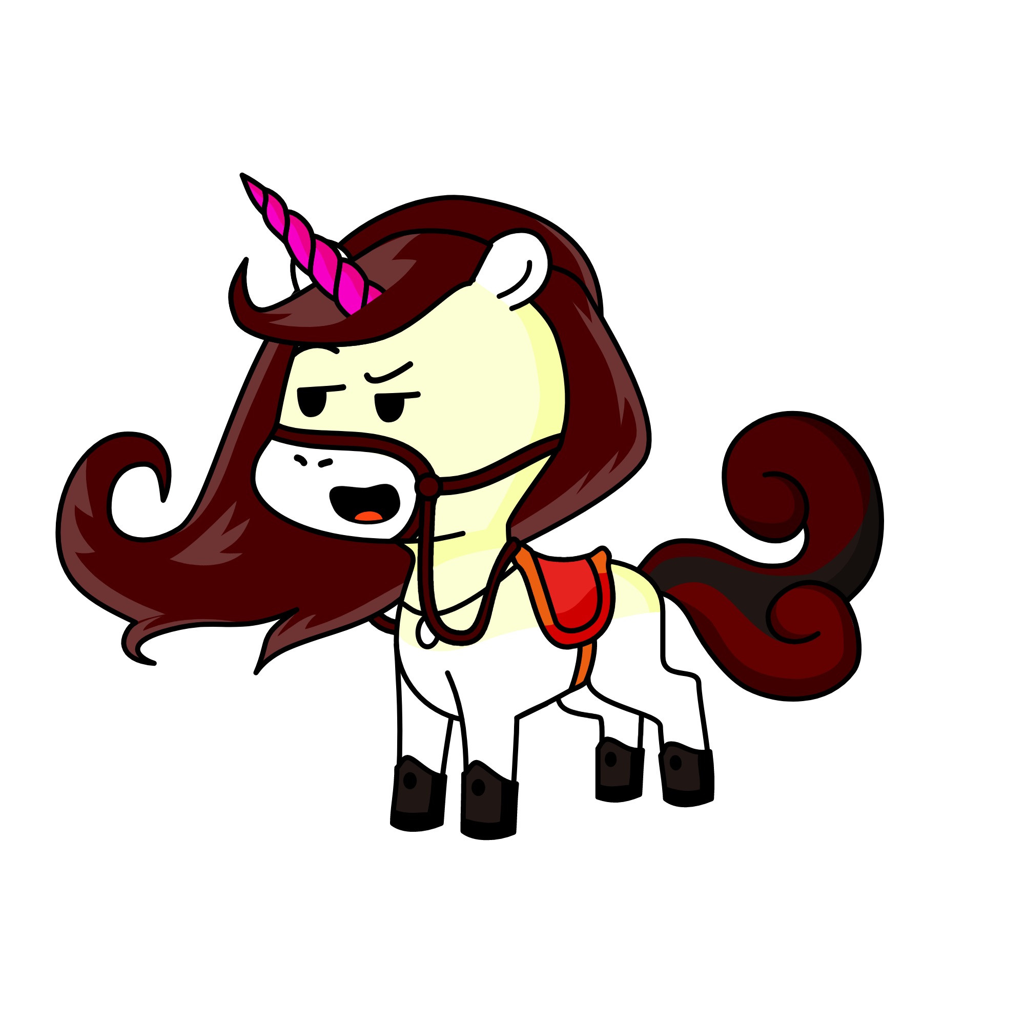 Cindy Da Boss Bitch, the unicorn