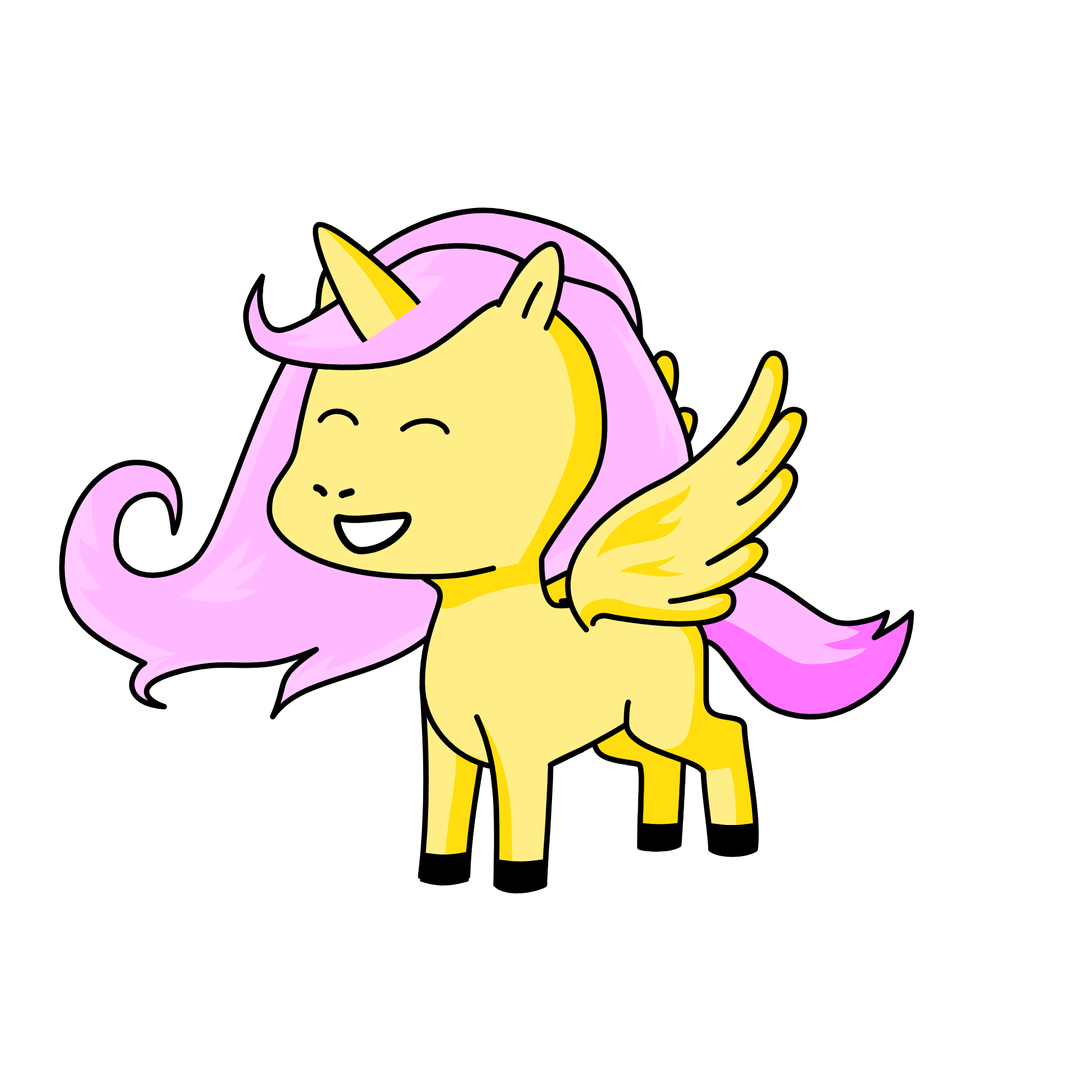 fluttershy, the unicorn