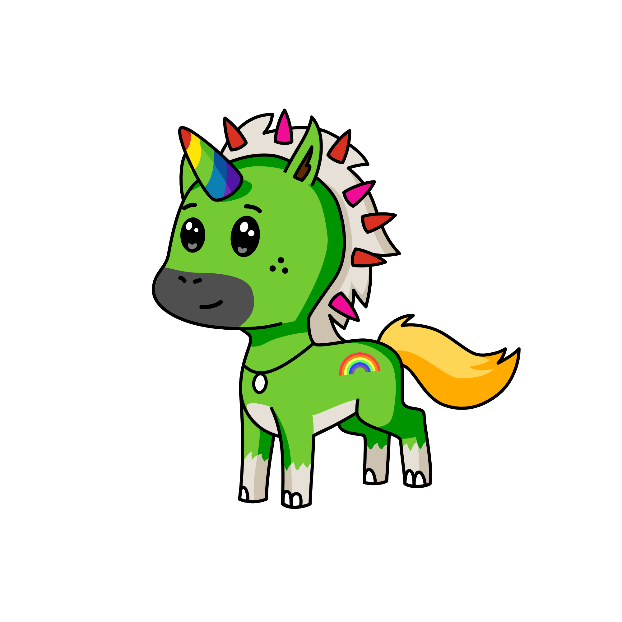 demon, the unicorn