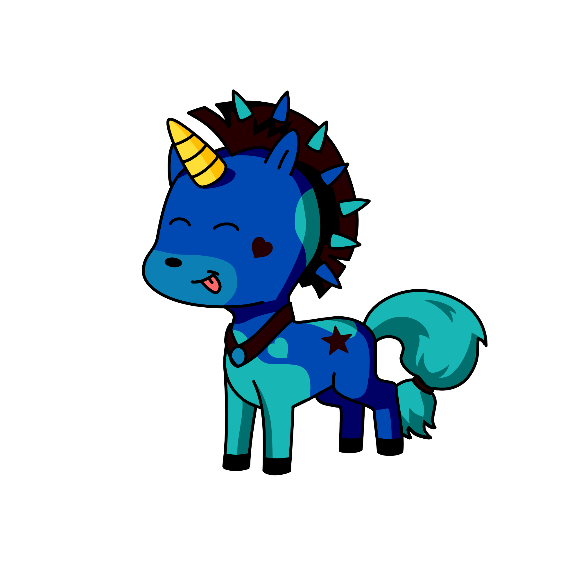 Moon, the unicorn