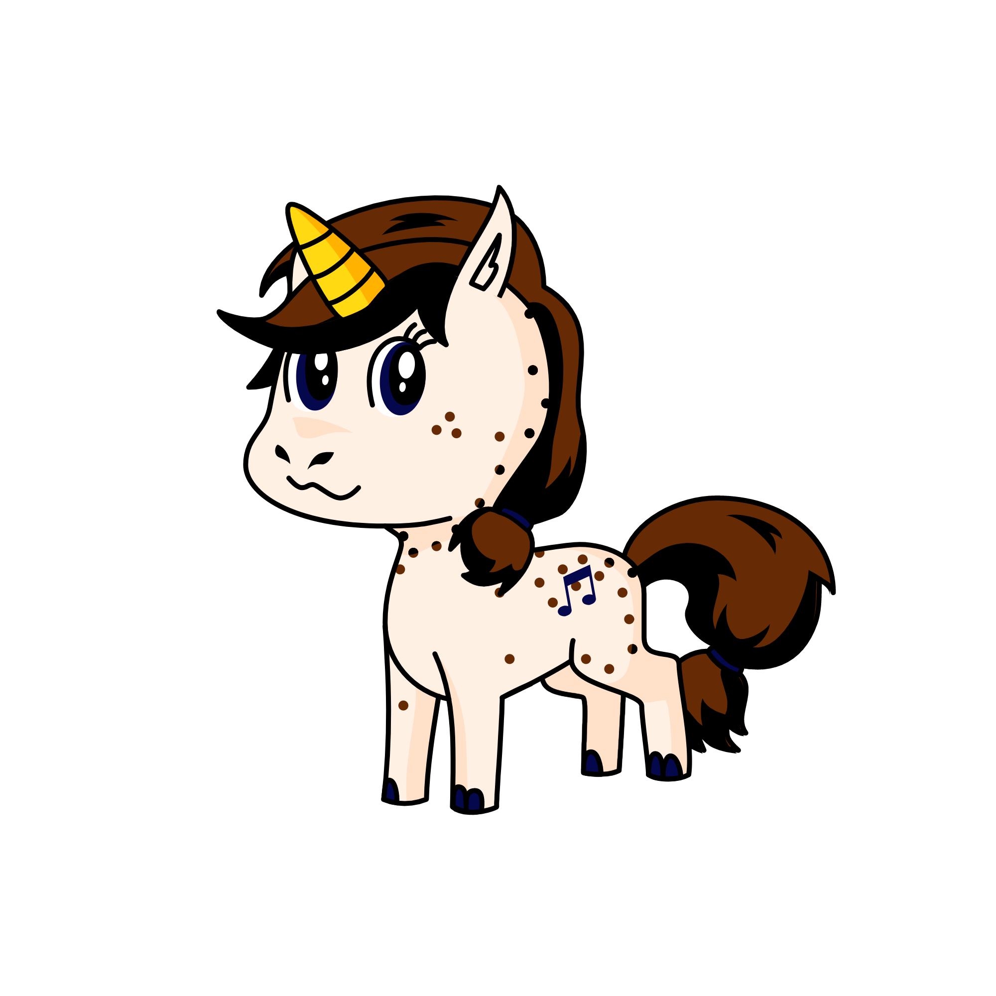 me as a unicorn, the unicorn