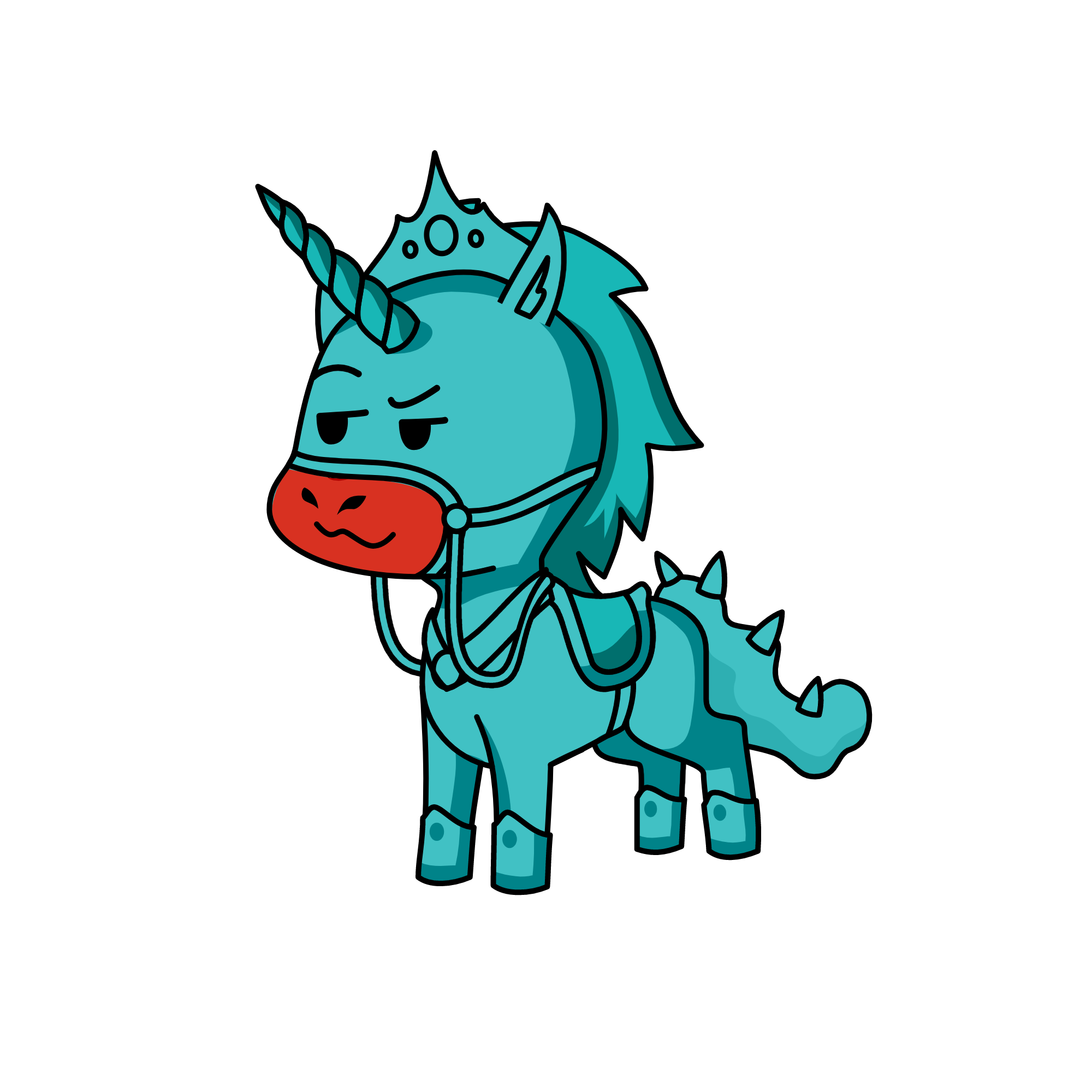 UNICORNIO RARO, the unicorn