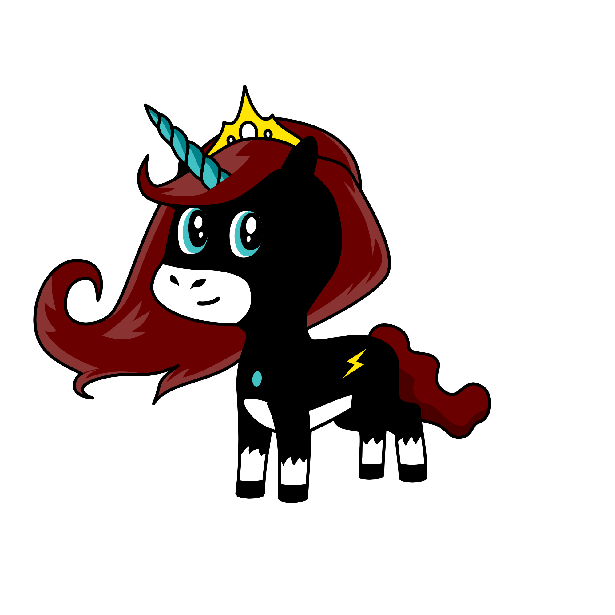 Bueaty, the unicorn