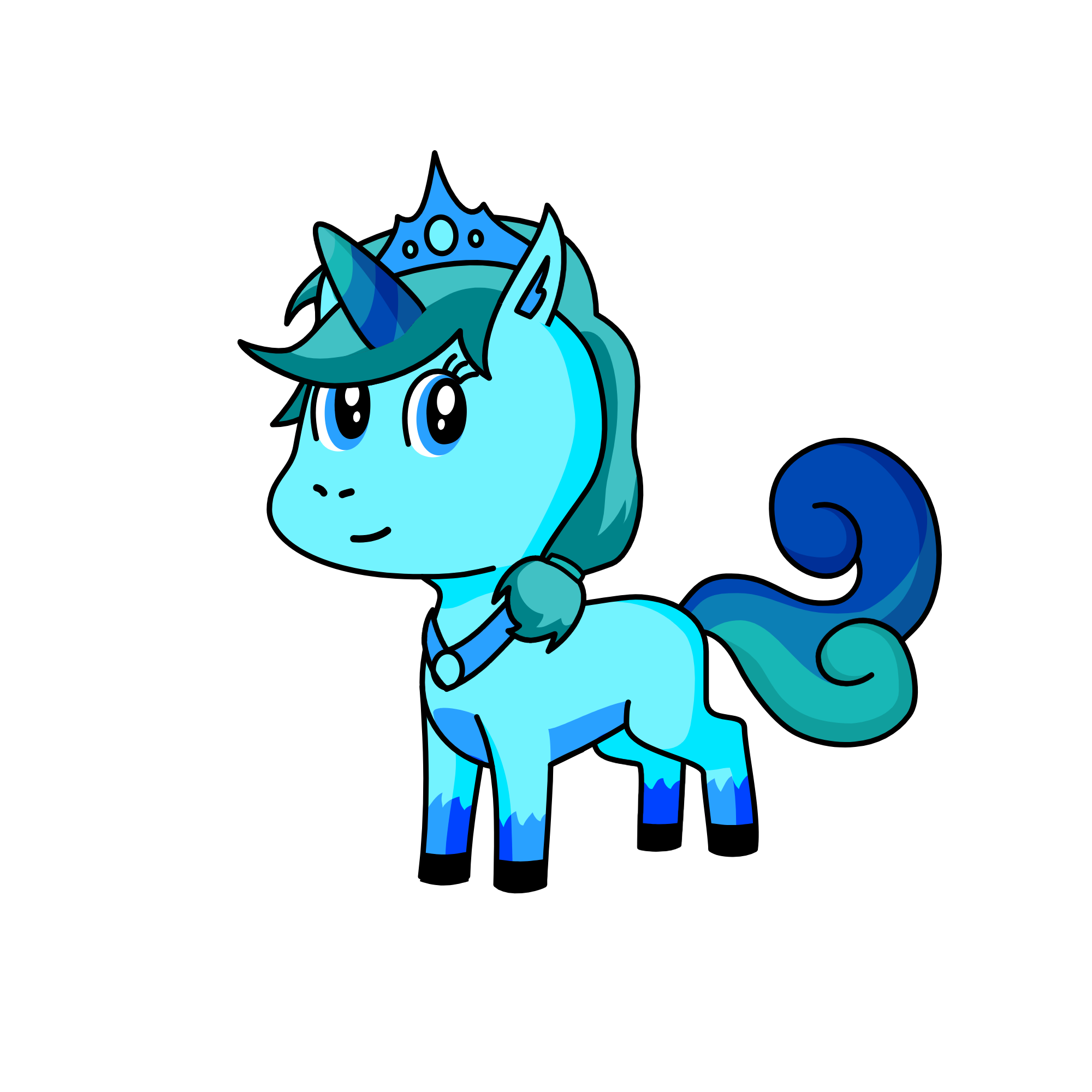 Princess Prismarine, the unicorn