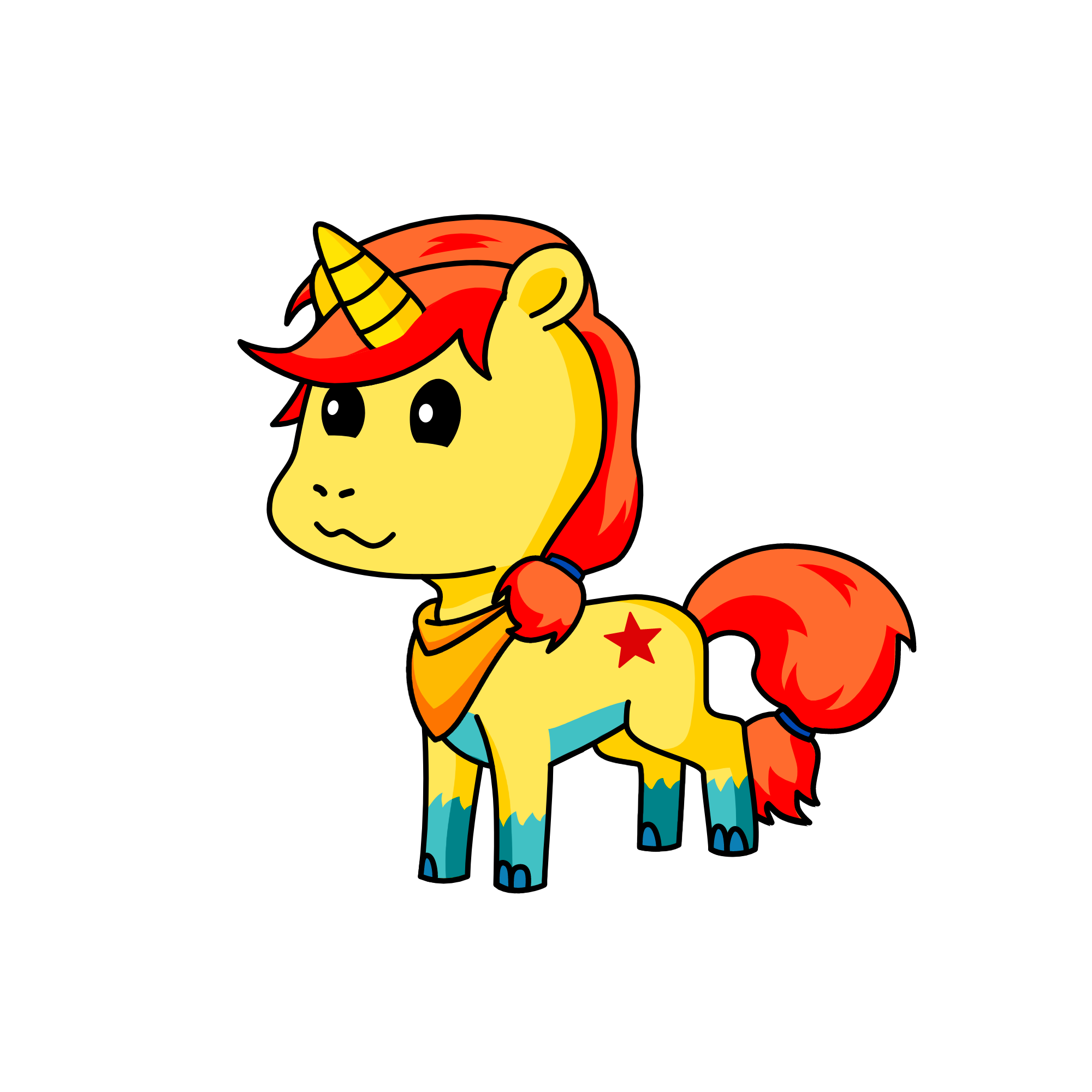 Allison, the unicorn