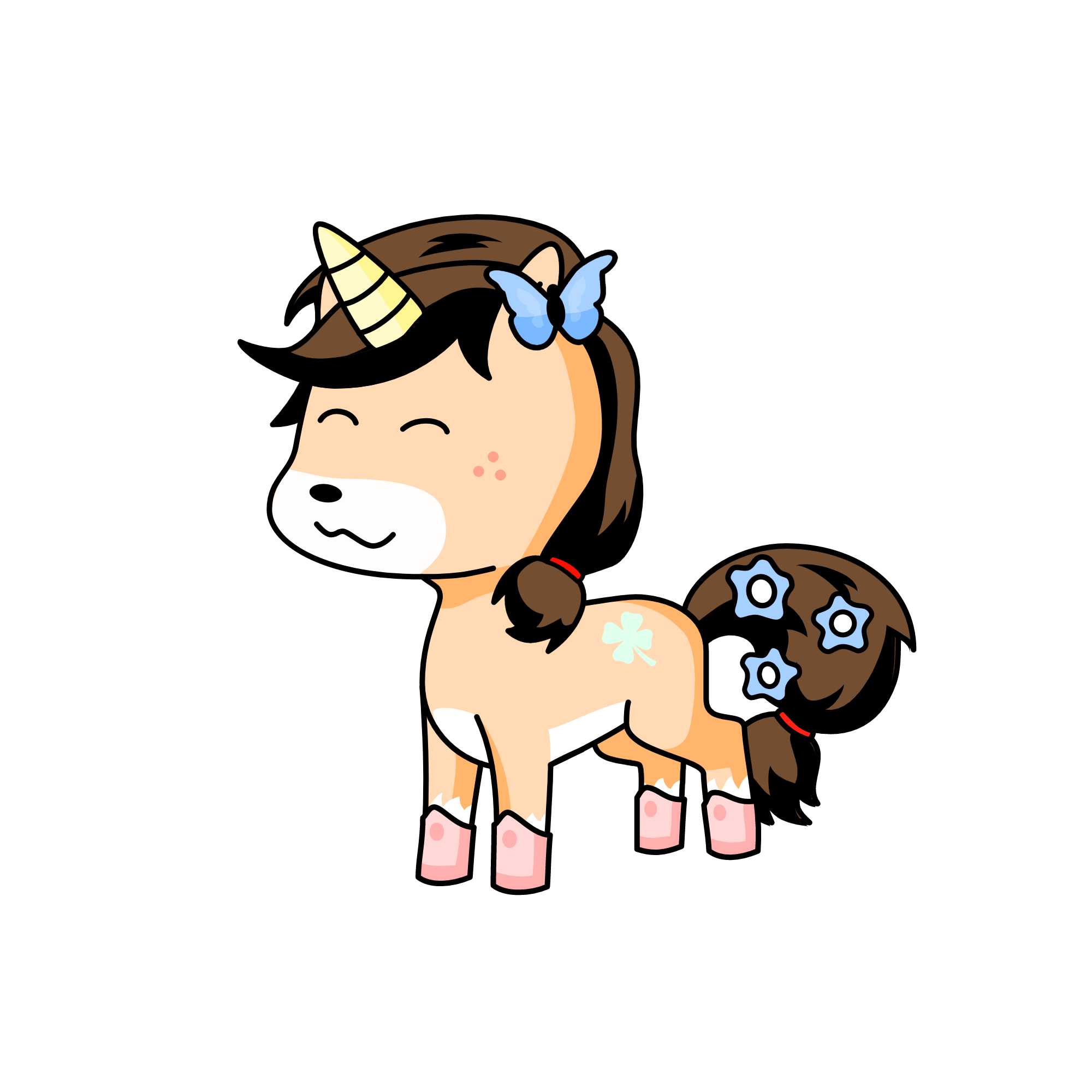 Chrissy, the unicorn