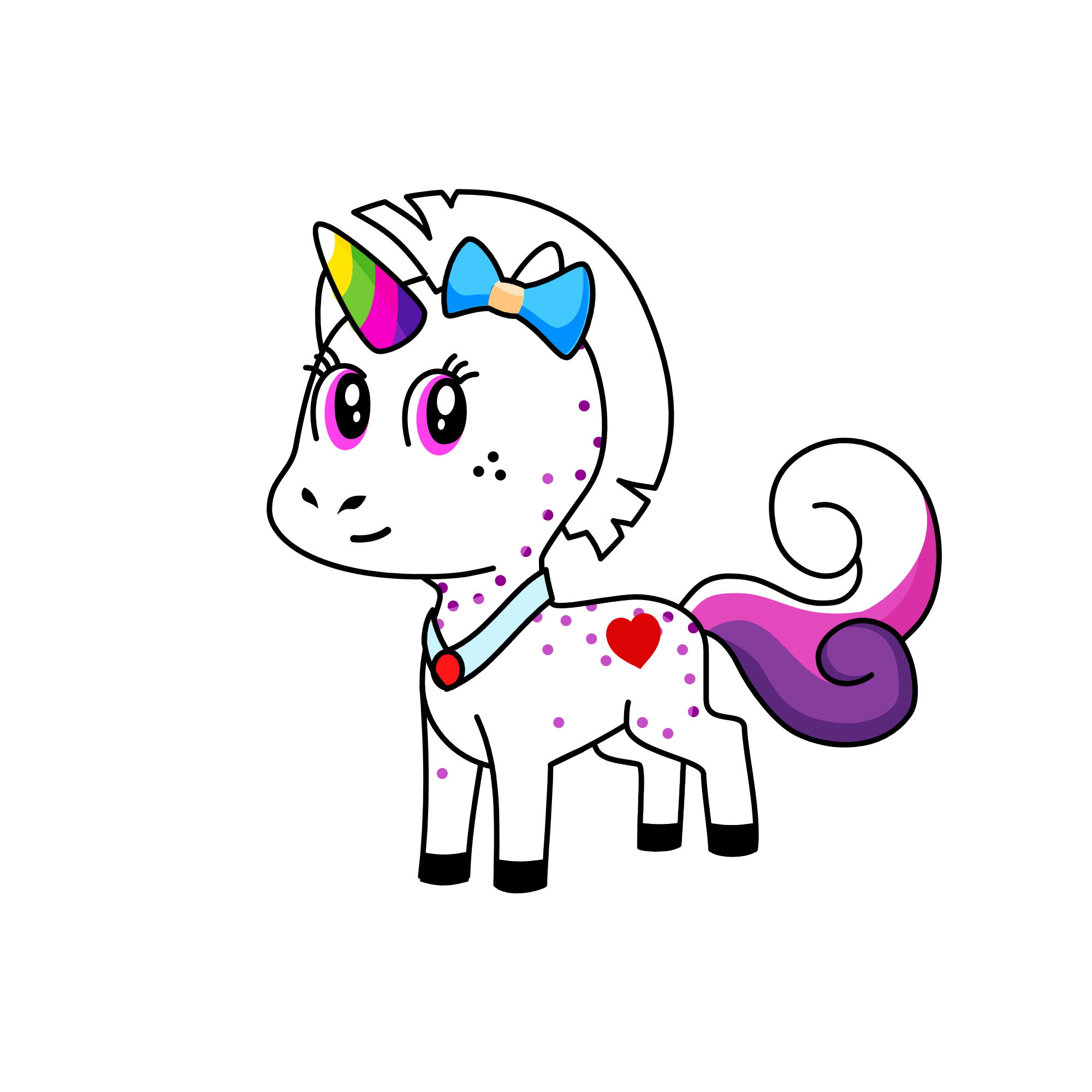 moon light, the unicorn