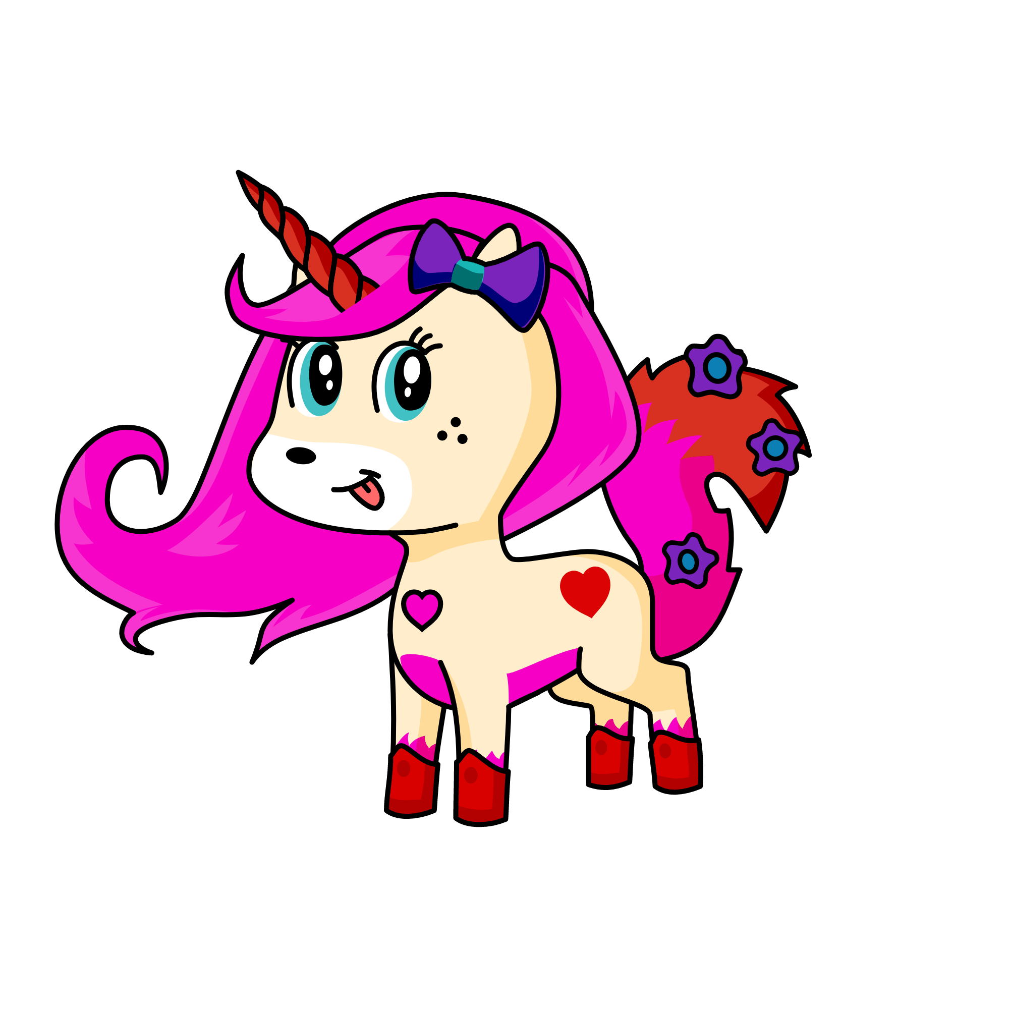 valentine, the unicorn