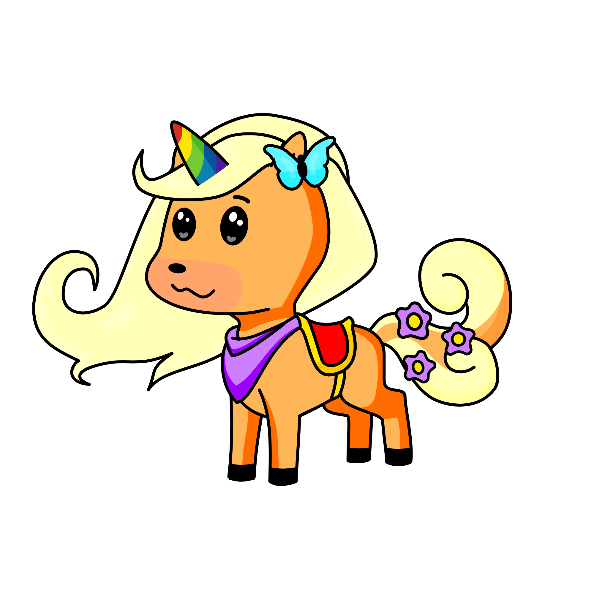 Maely, the unicorn