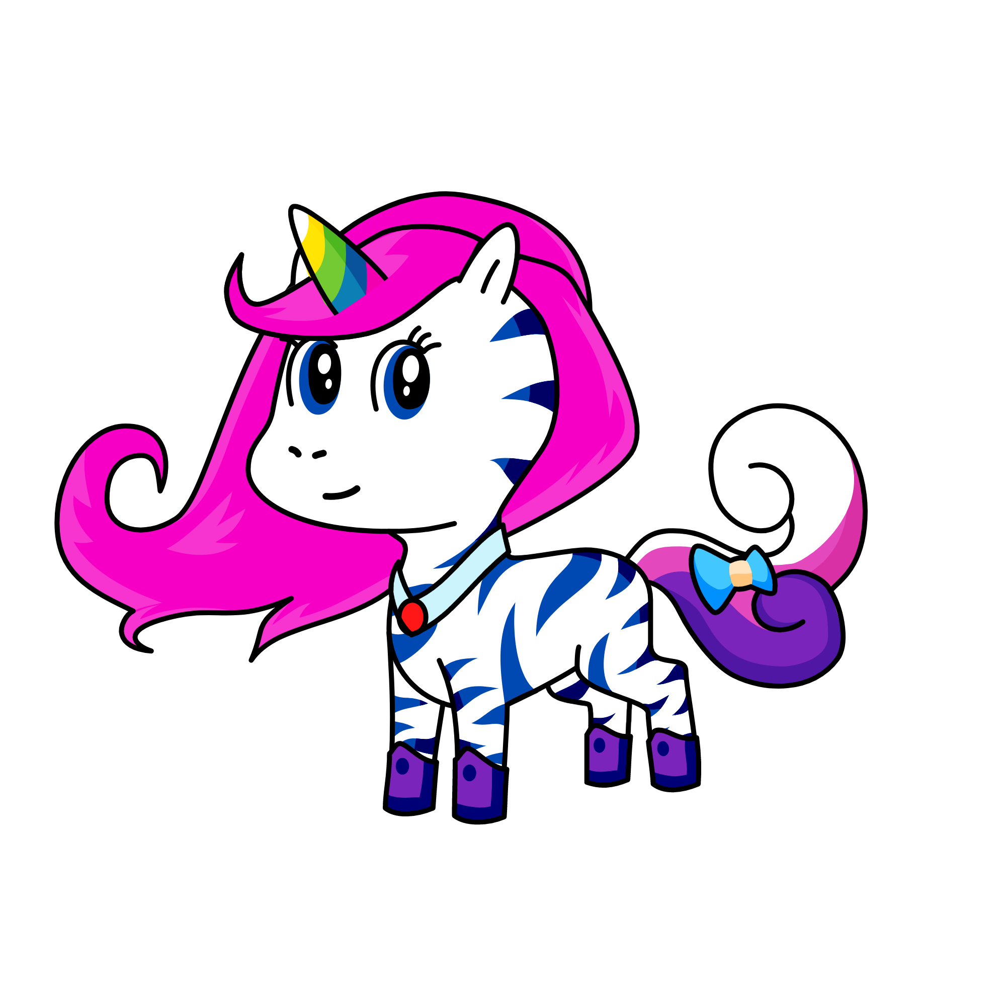 pretty, the unicorn