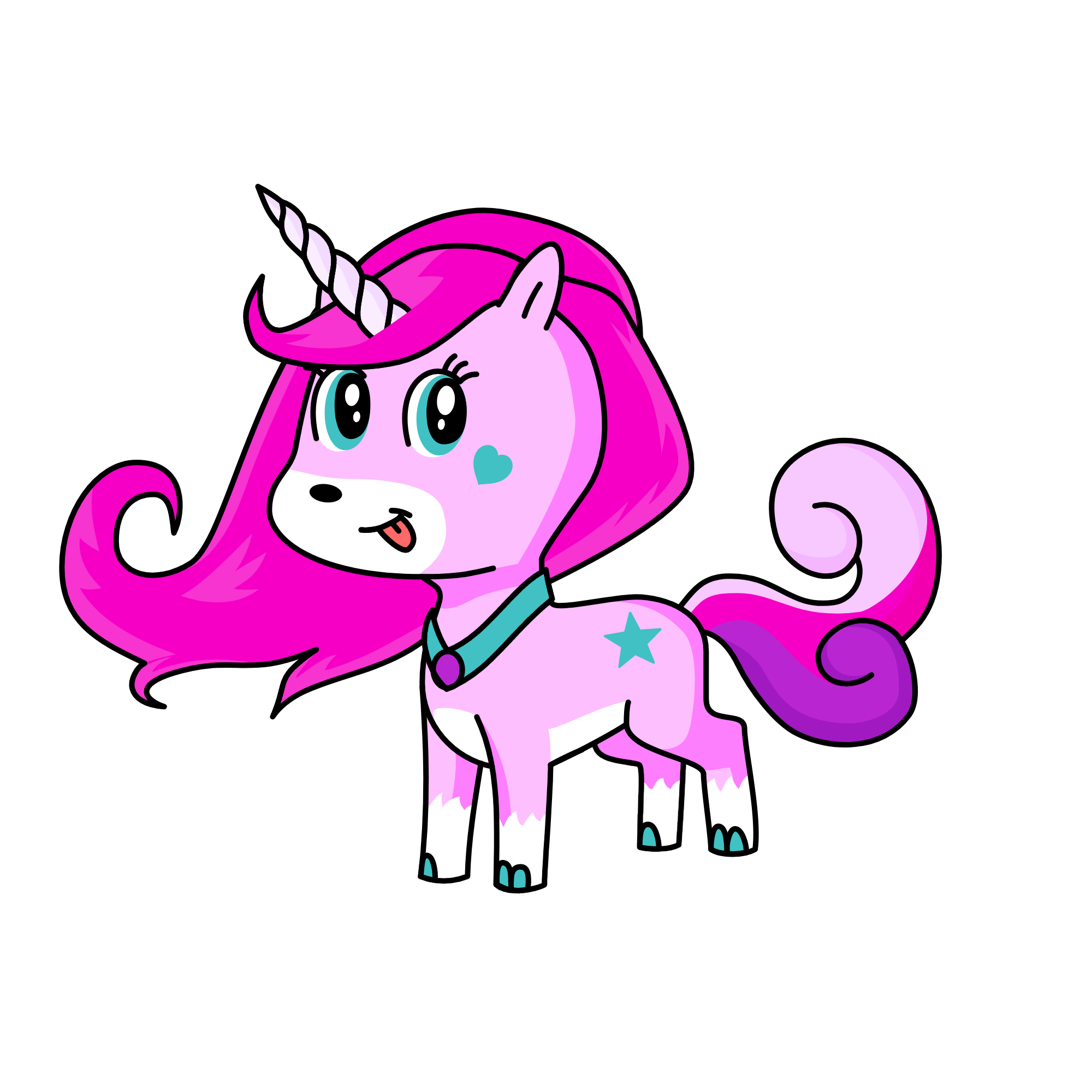 Tabs Galore, the unicorn