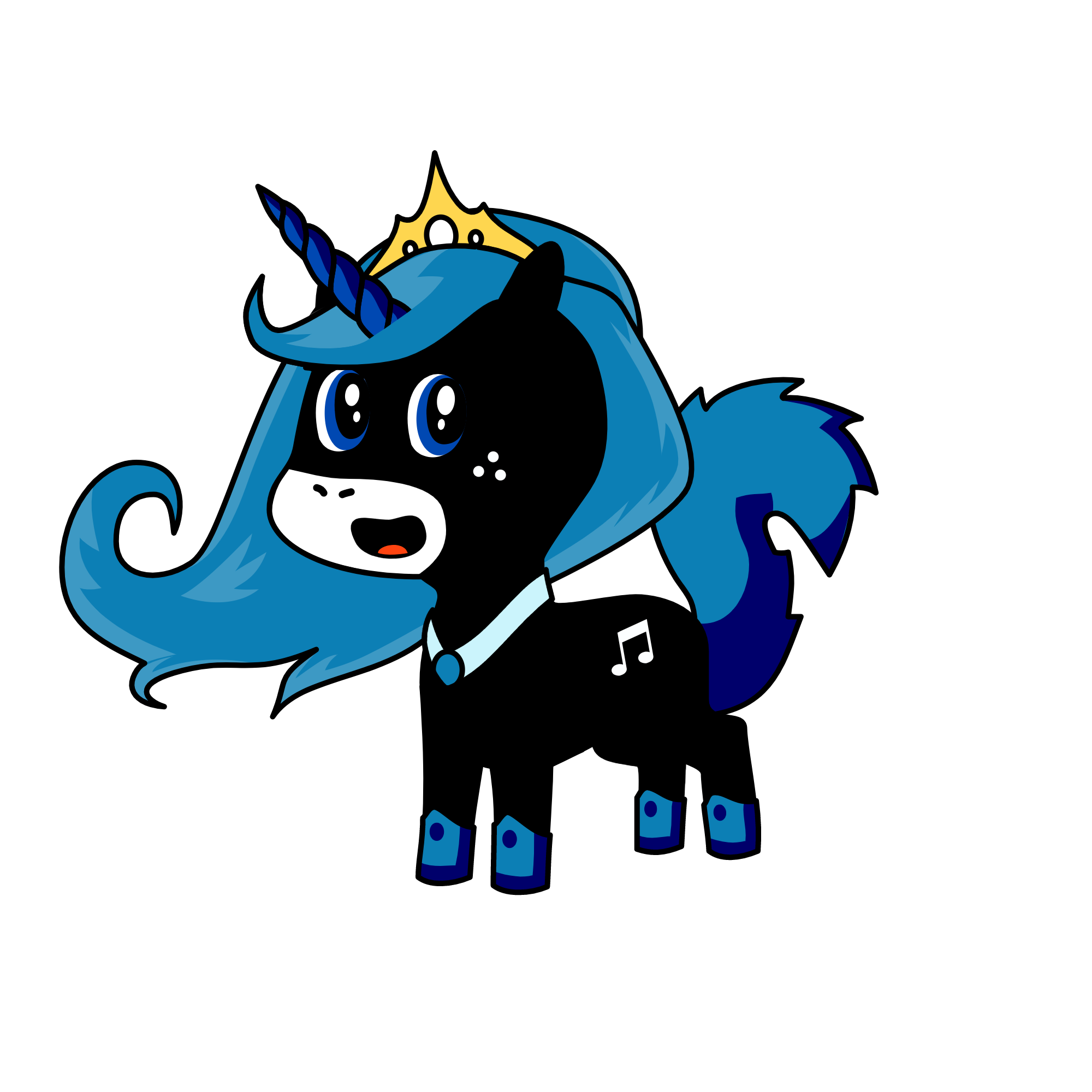 angel of darkness/luna, the unicorn
